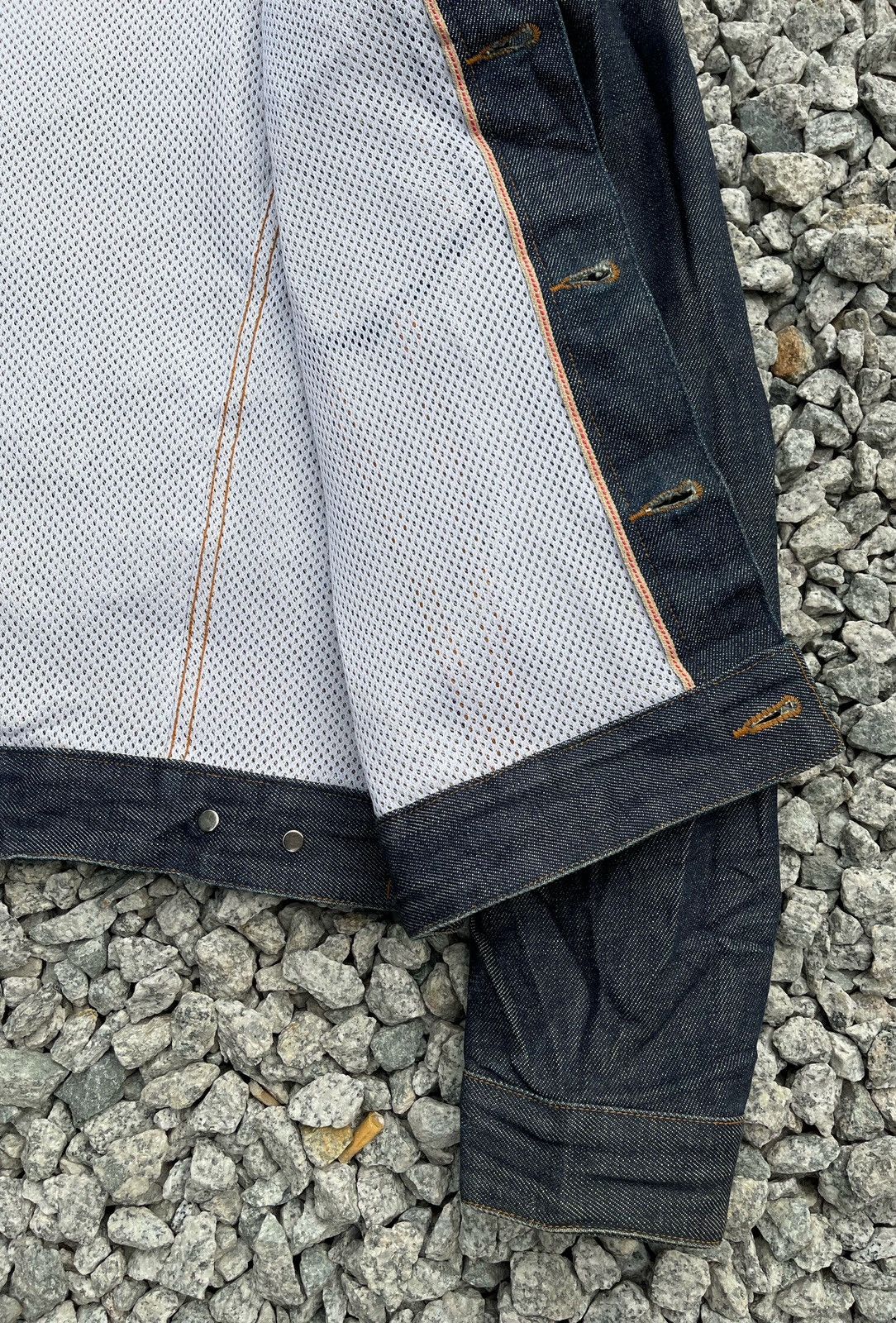 A.P.C. 🔥Vintage A.P.C. Japan Selvedge Denim Trucker Jacket Size US XS / EU 42 / 0 - 16 Thumbnail