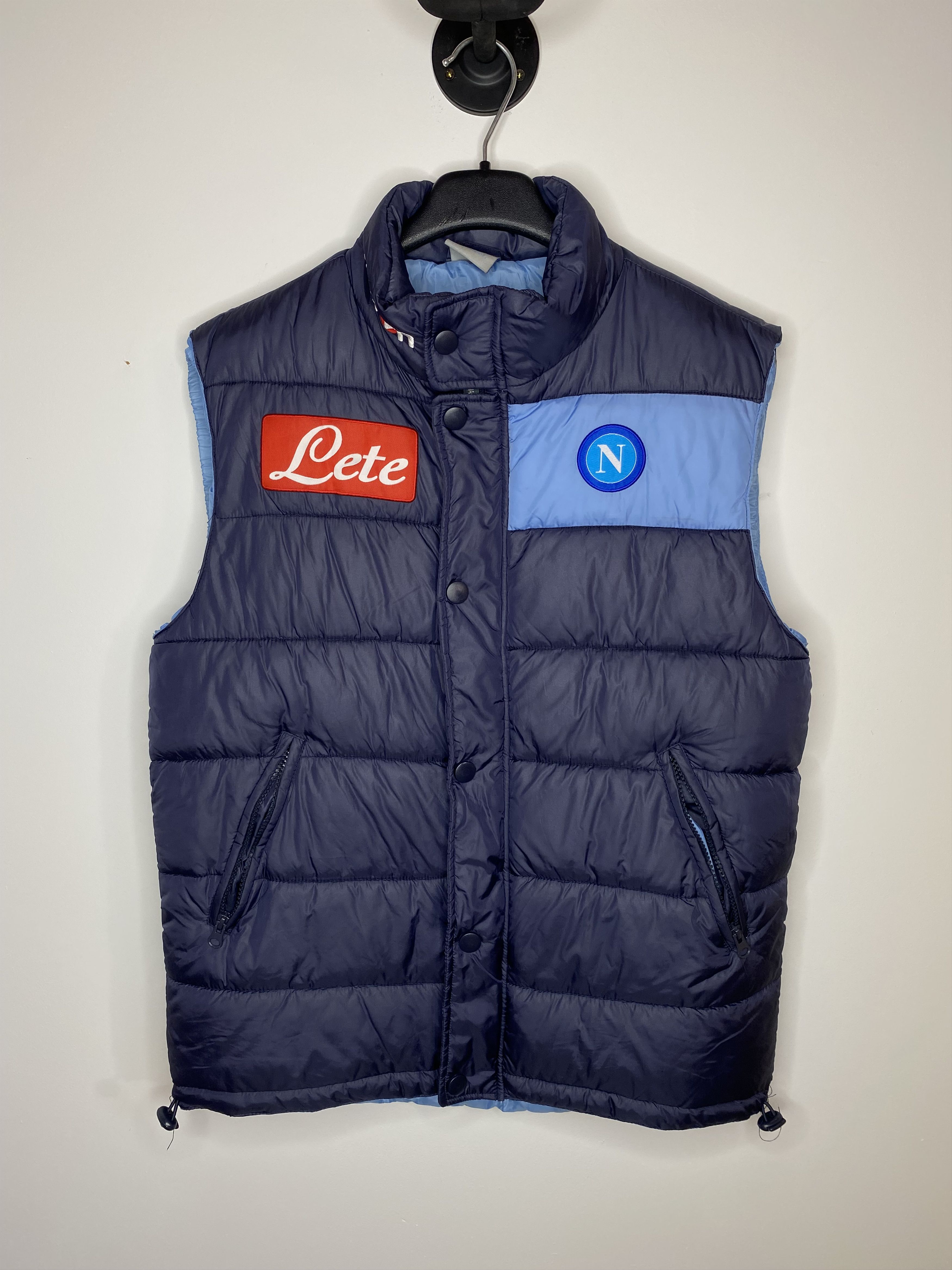 Macron SSC NAPOLI 2012 2013 TRAINING FOOTBALL SOCCER VEST JACKET Size US M / EU 48-50 / 2 - 1 Thumbnail