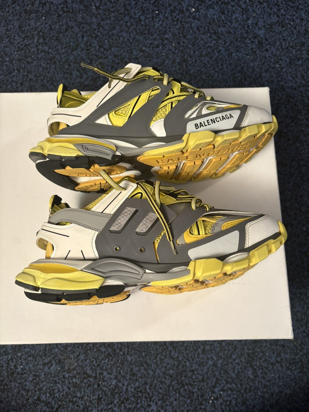 Balenciaga Balenciaga track runners yellow Size US 8 / EU 41 - 5 Thumbnail