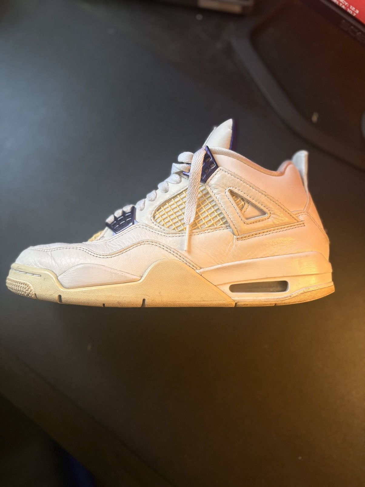 Jordan Brand Jordan 4 Metallic Purple Size US 8 / EU 41 - 1 Thumbnail