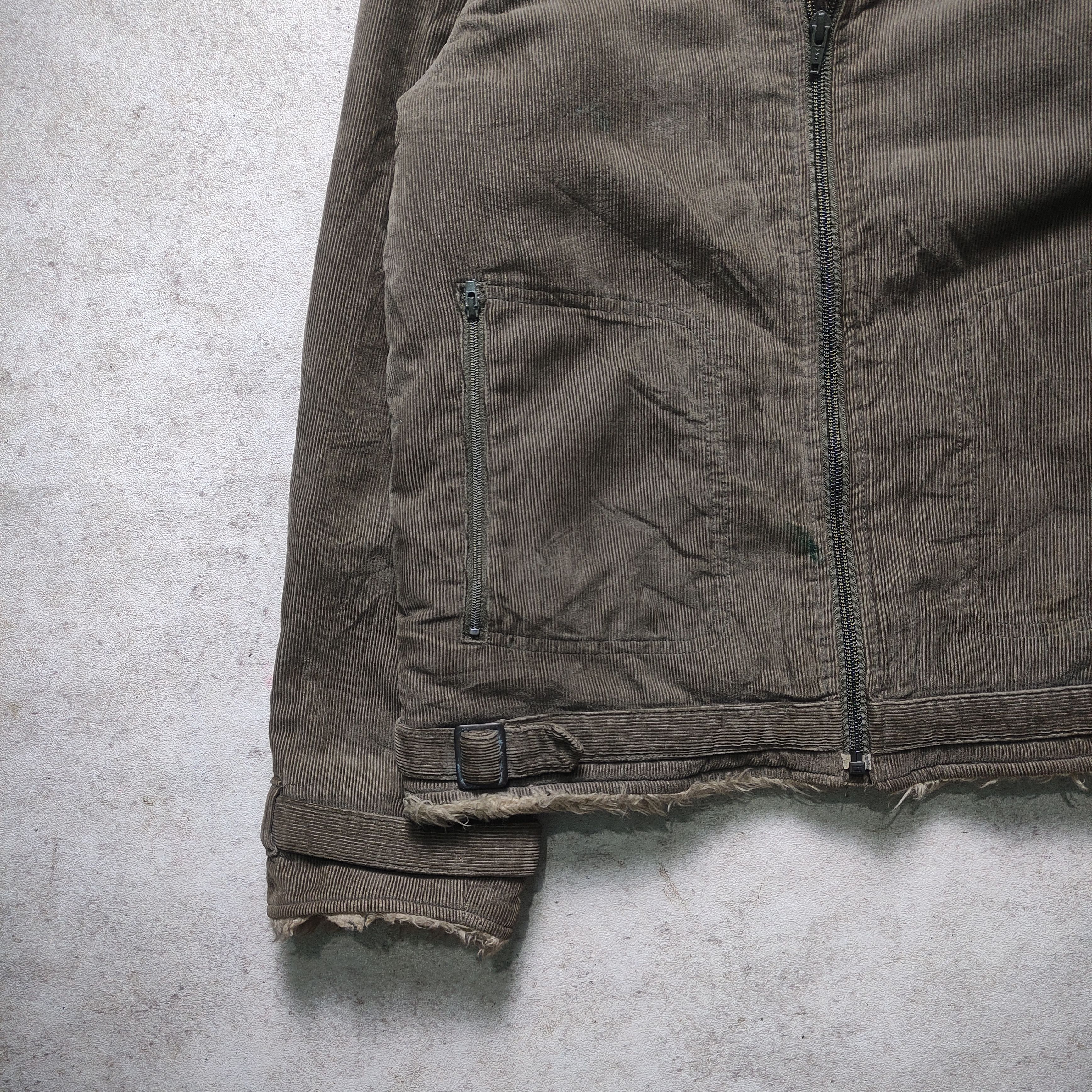 Japanese Brand Vkei Corduroy Fur Jacket Style Tornado Mart Size US S / EU 44-46 / 1 - 6 Thumbnail