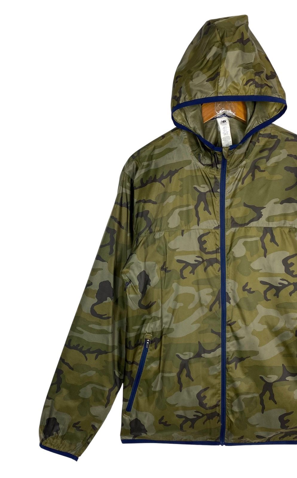 New Balance Rare‼️ New Balance Camouflage Windcheater Jacket Size US S / EU 44-46 / 1 - 2 Thumbnail
