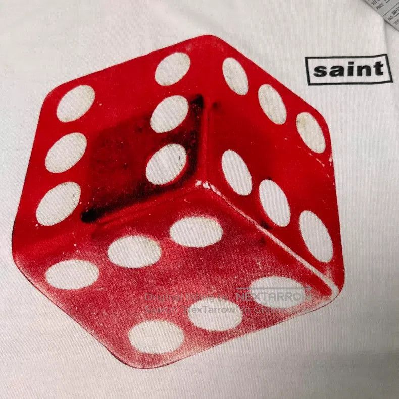 Saint Michael Saint Michael Dice graphic print short sleeves Size US XL / EU 56 / 4 - 3 Thumbnail