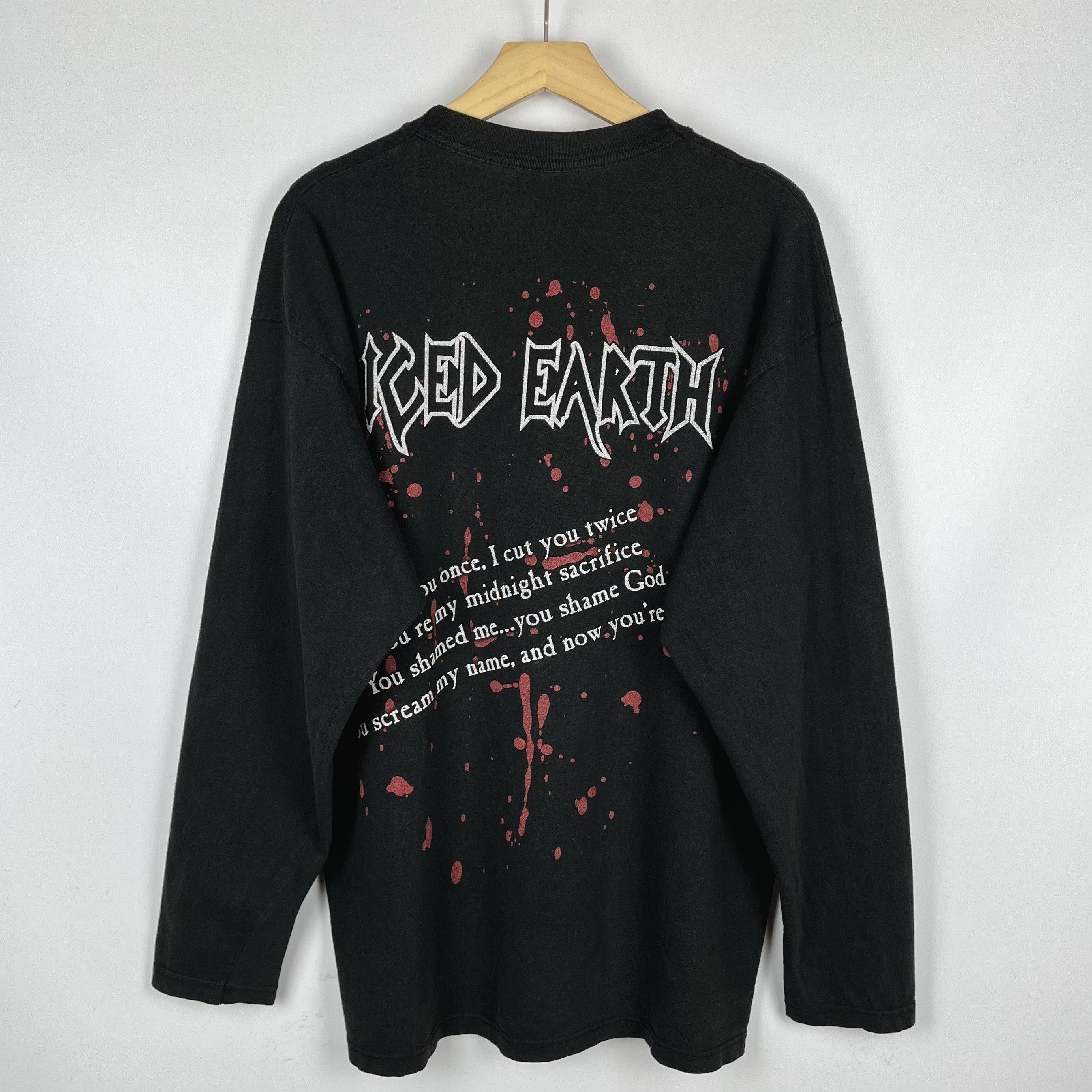 Band Tees Vintage Iced Earth Ripper Jack “Horror Show” Longsleeve 90’s Size US L / EU 52-54 / 3 - 17 Thumbnail