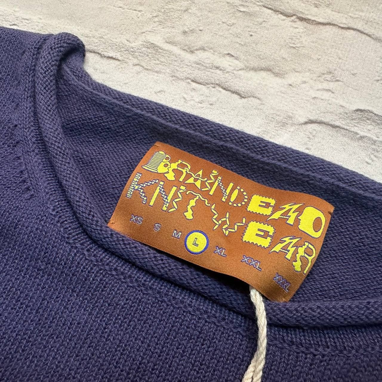 Brain Dead Brain Dead Diddle Cropped Sweater New Rare Large Size US L / EU 52-54 / 3 - 7 Thumbnail