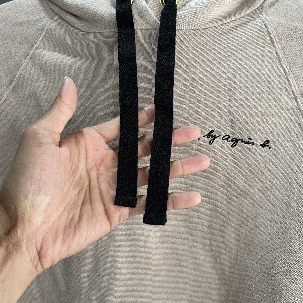 agnes b. To b. by agnès b. Beige Cropped Hoodie Sweatshirt Size S / US 4 / IT 40 - 7 Thumbnail