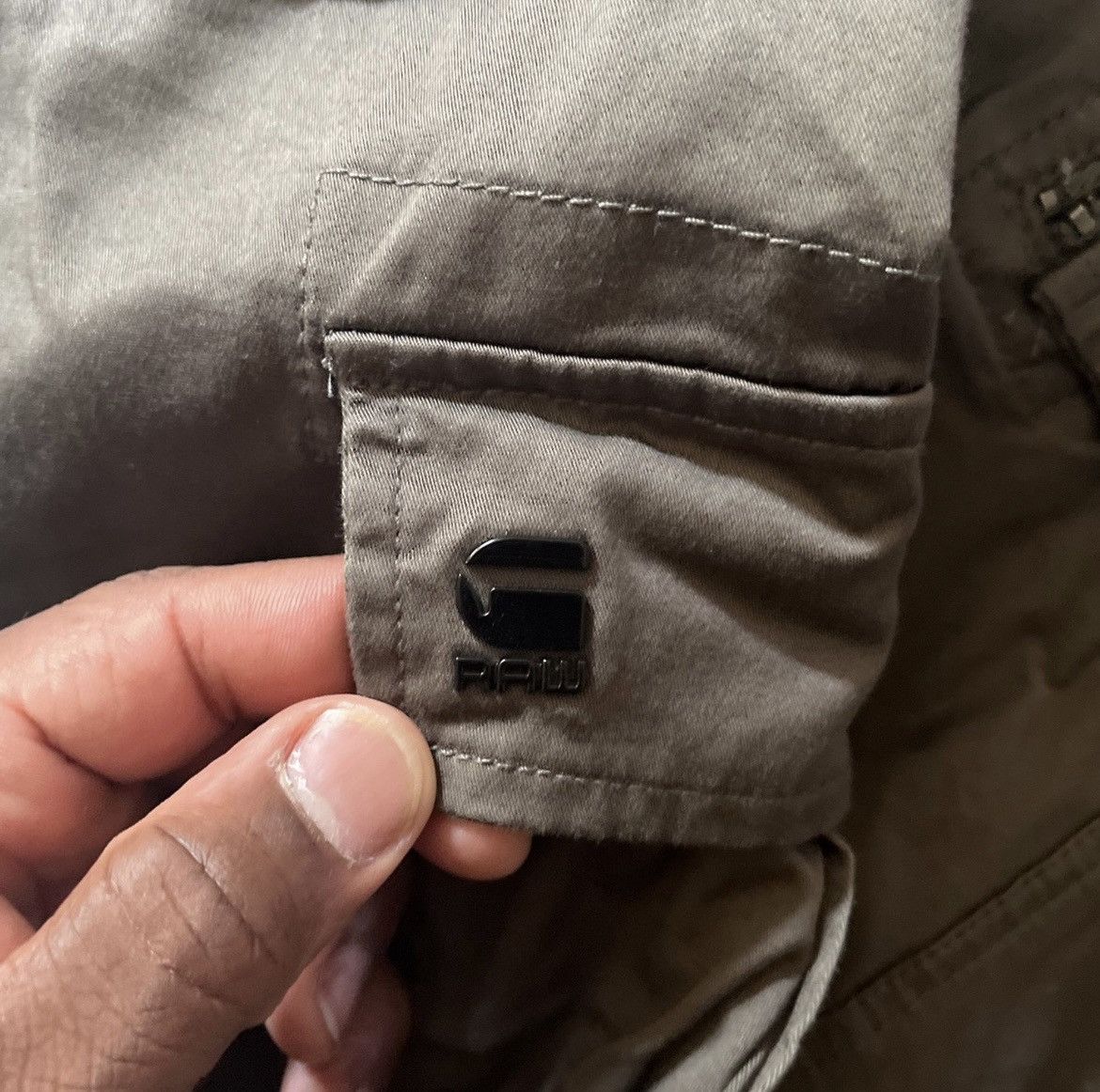 G-Star G Star Raw Grey Cargo Pants 40x32 Size US 40 / EU 56 - 3 Thumbnail