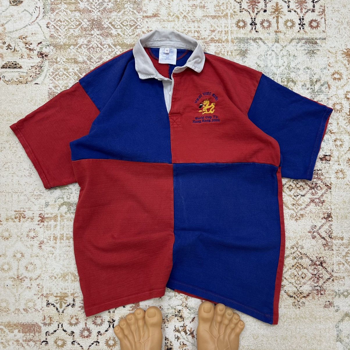 Cotton On × Japanese Brand × Mostly Heard Rarely Seen Vintage Polo Veni Vidi Bibi World Cup 7’s Hong Kong 2005 Size US XL / EU 56 / 4 - 1 Thumbnail