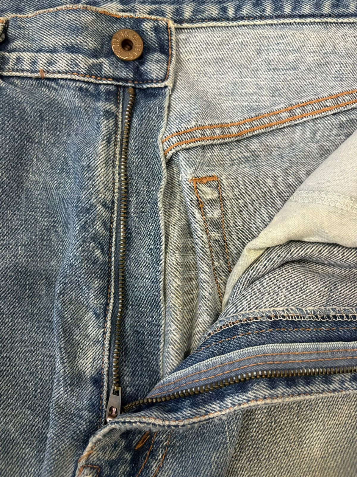 JNCO Vintage Japanese Brand Mud Wash Distressed Baggy Jeans Size US 33 - 9 Thumbnail