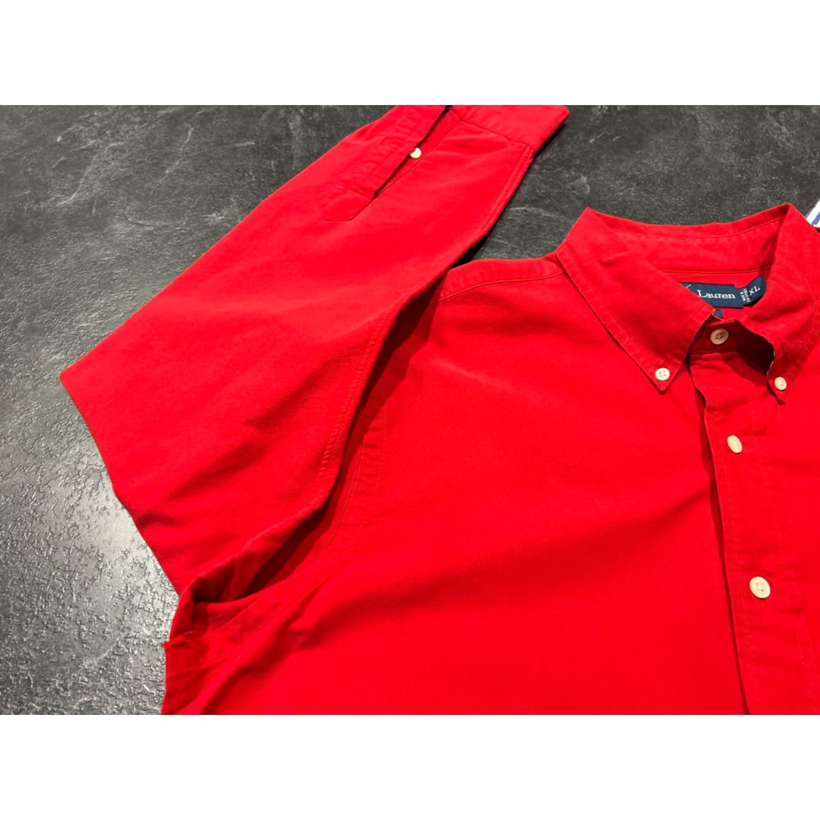 Ralph Lauren Ralph Lauren Shirt Mens XL Red Classic Fit Button-Up Long Sleeve Collared Solid Preppy Size US XL / EU 56 / 4 - 7 Thumbnail