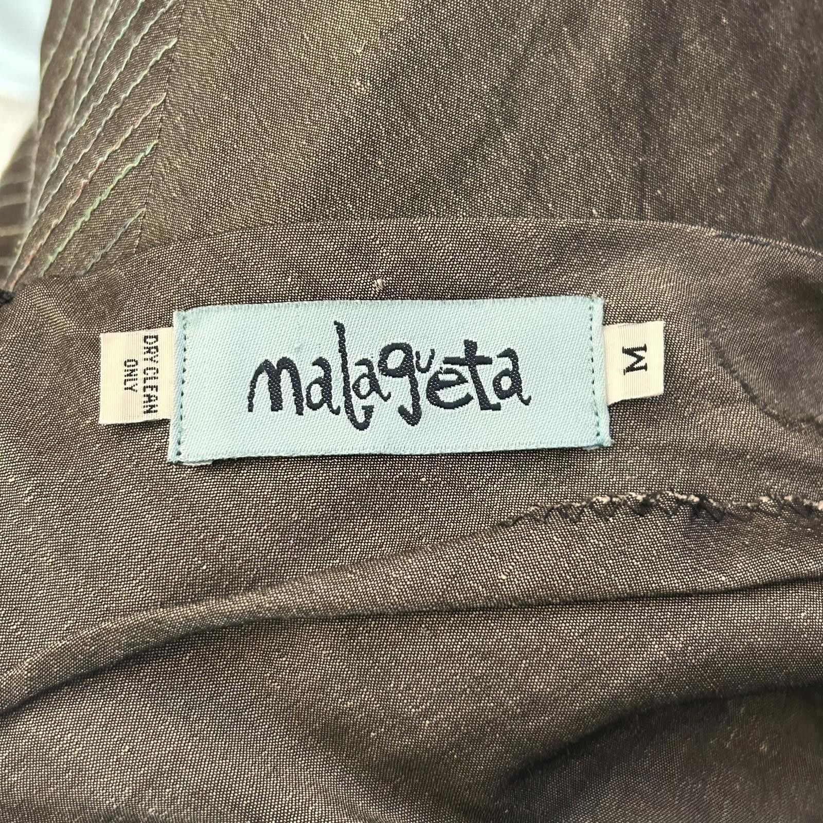 Designer Malagueta Rachel Sherman Skirt Sz Medium Grey Cyber Boho Size 32" / US 10 / IT 46 - 5 Thumbnail