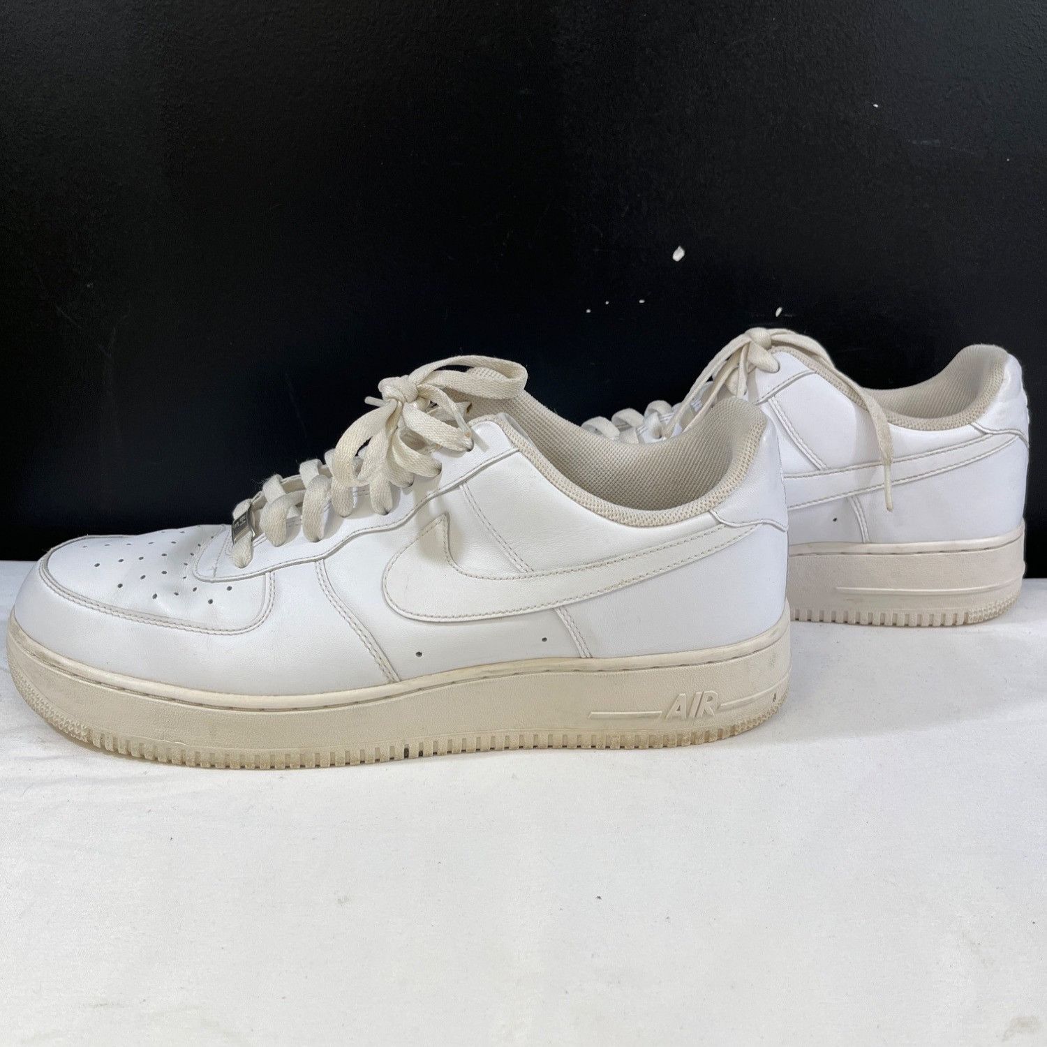 Nike Nike Air Force 1 82 Mens White Low Top Sneakers Size 13 SKU Size US 13 / EU 46 - 5 Thumbnail
