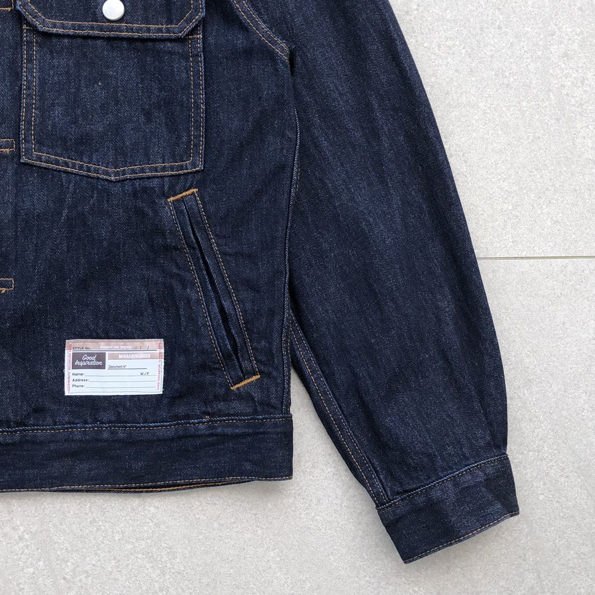 Maison MIHARA YASUHIRO Miharayasuhiro Deconstructed Denim Jacket Size US M / EU 48-50 / 2 - 10 Thumbnail