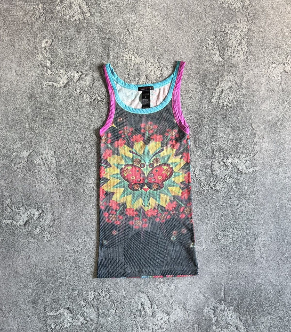 Custo Barcelona × Designer Custo Barcelona 2size all printed tank top sleeveless shirt Size S / US 4 / IT 40 - 7 Thumbnail