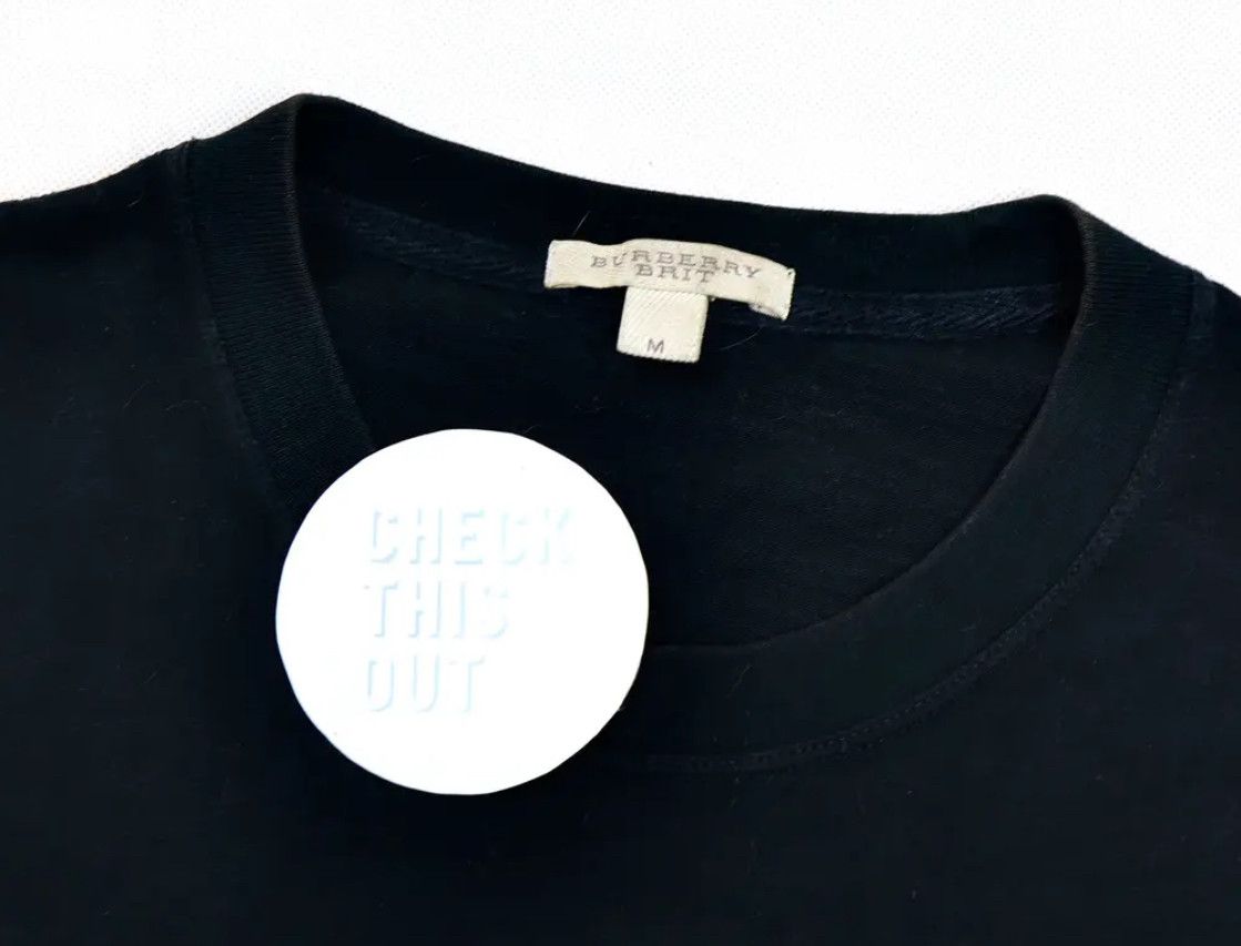 Burberry Brit Chest Pocket Metal Logo T-Shirt Size US M / EU 48-50 / 2 - 4 Thumbnail