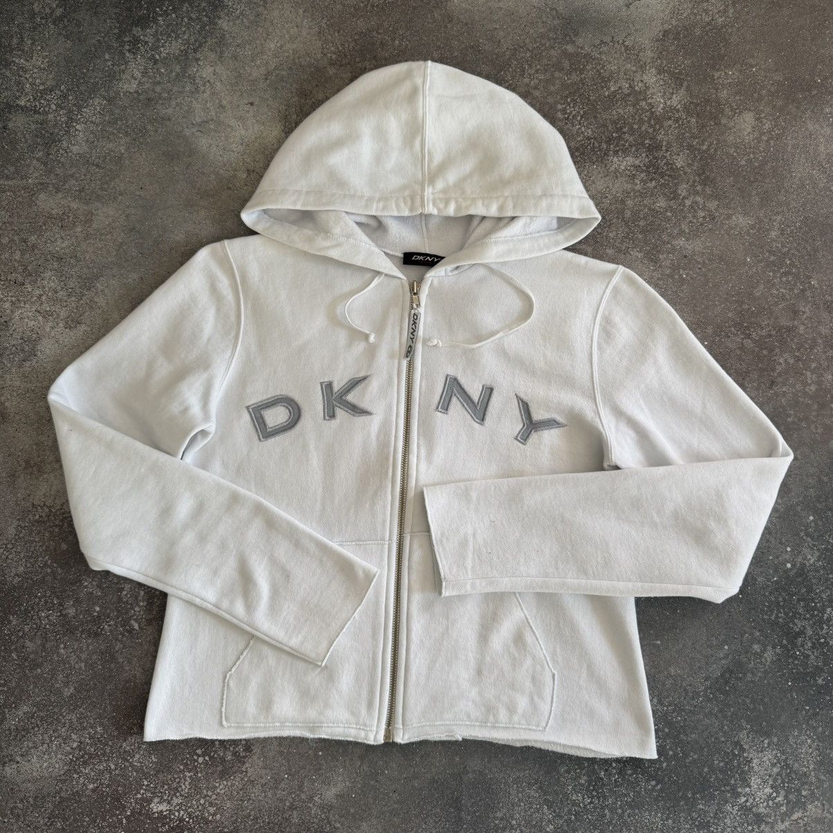 DKNY × Vintage DKNY Active Vintage Zip Hoodie Size M / US 6-8 / IT 42-44 - 1 Thumbnail