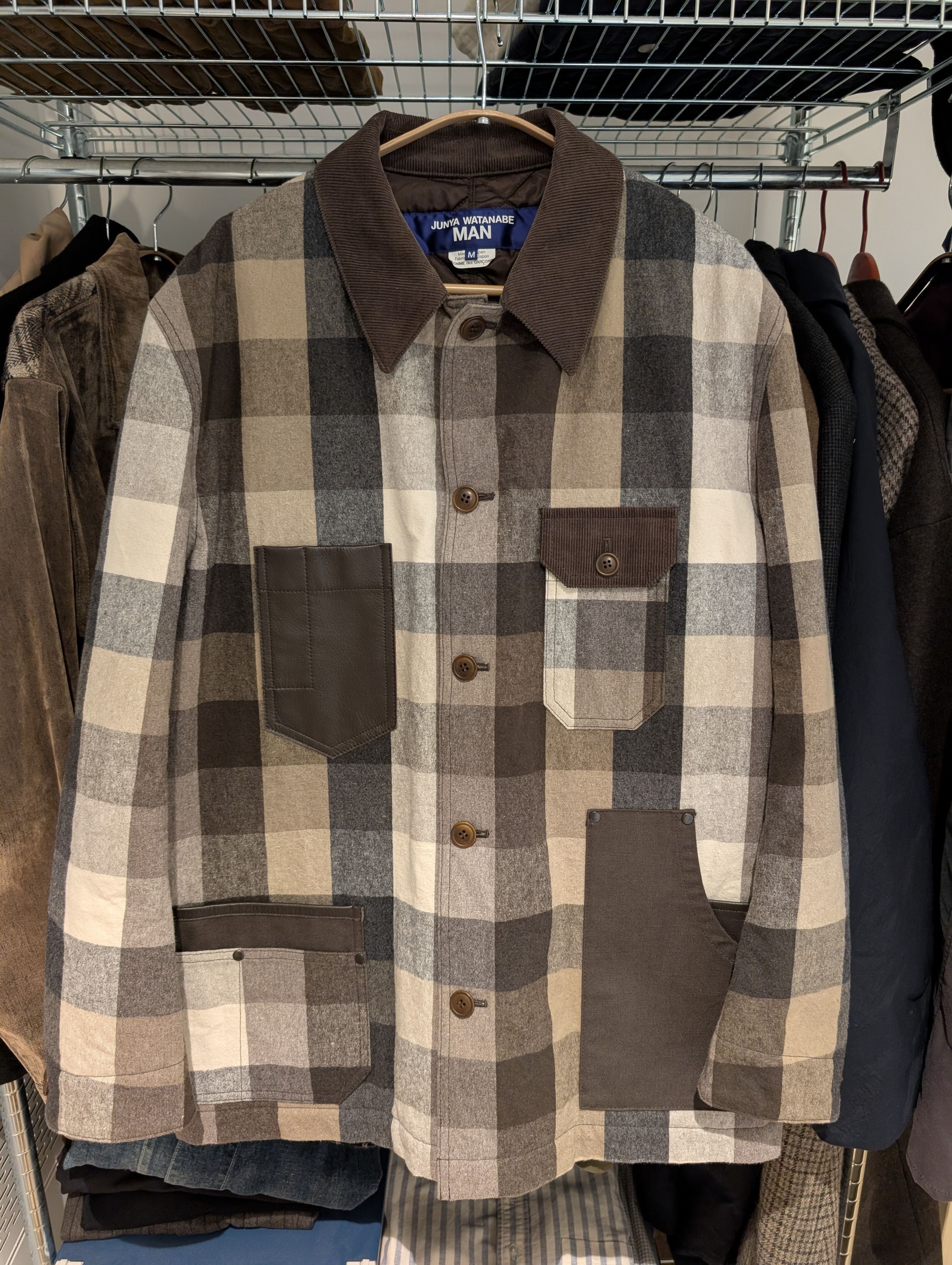 Junya Watanabe Junya Watanabe Man FW24 Quilted Patchwork Jacket Size US M / EU 48-50 / 2 - 1 Thumbnail