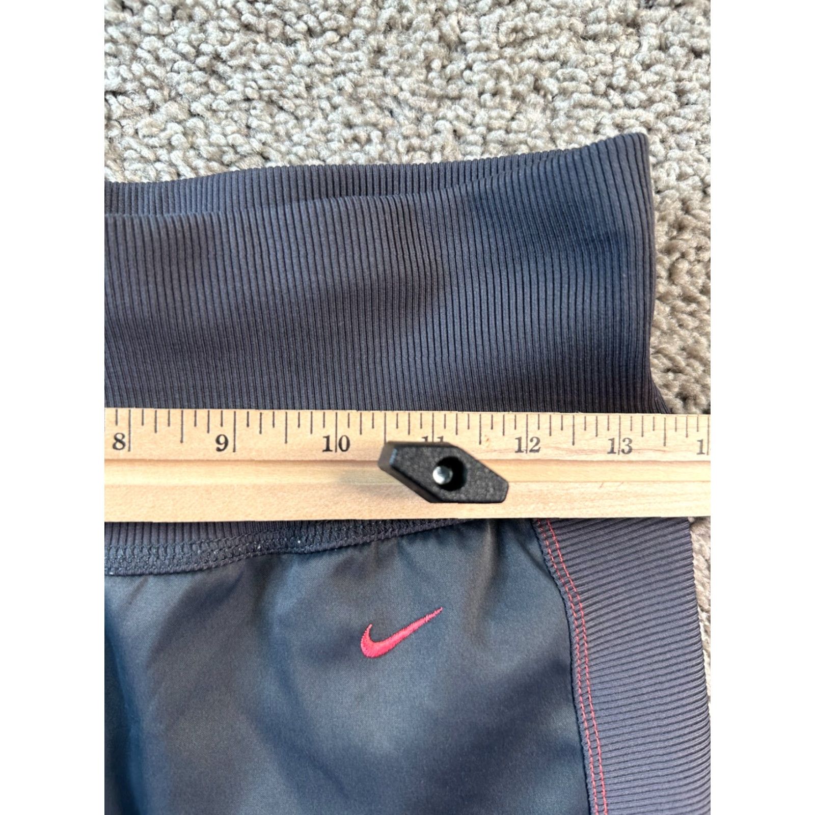 Nike Nike Track Pants Womens XS Gray Pink Pull On Stretch Regular Inseam 28in Logo 90s? (adjusted) Size 26" / US 2 / IT 38 - 6 Thumbnail