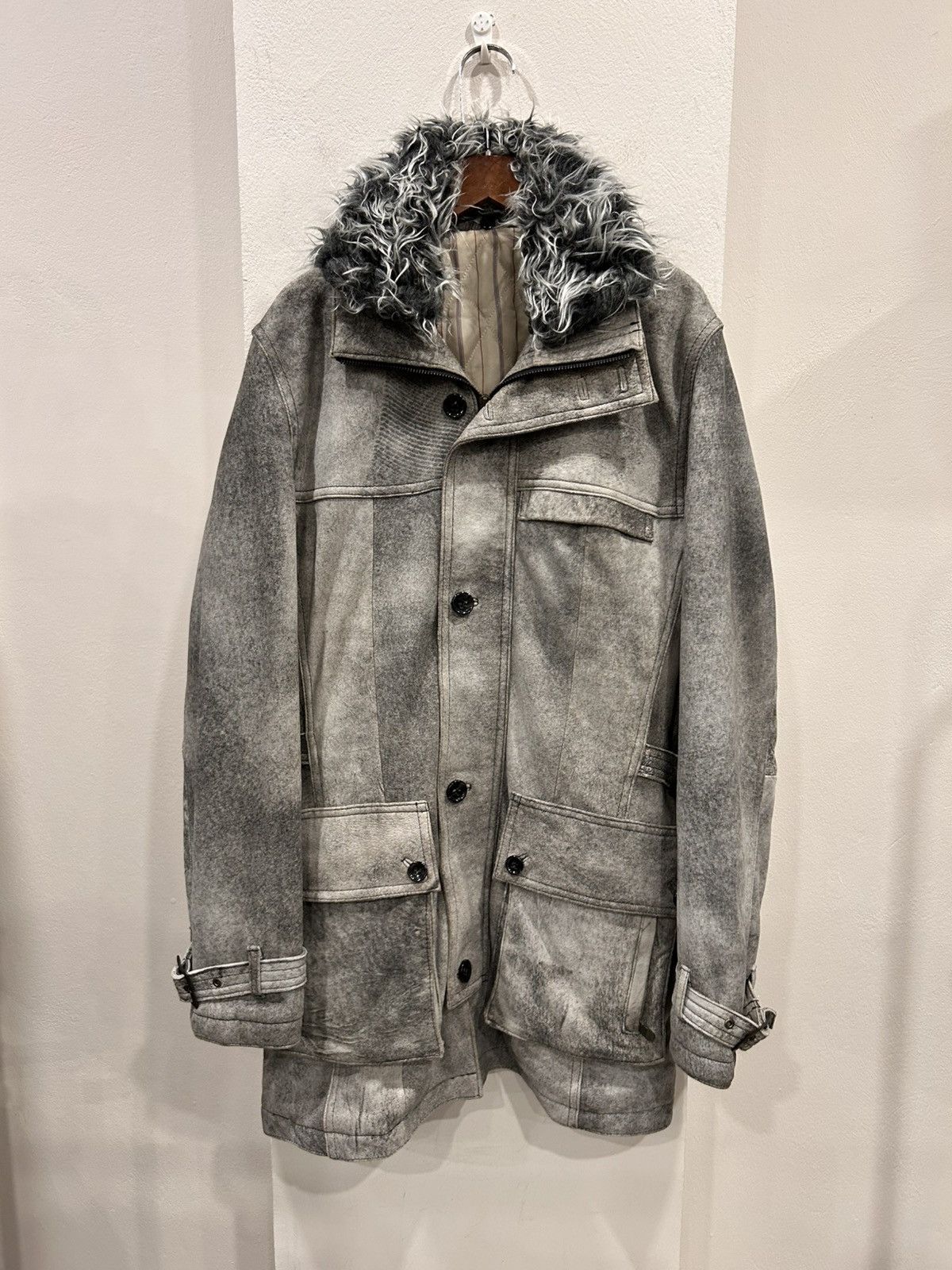 Tornado Mart Tornado Mart Suede Coat Size US M / EU 48-50 / 2 - 1 Thumbnail