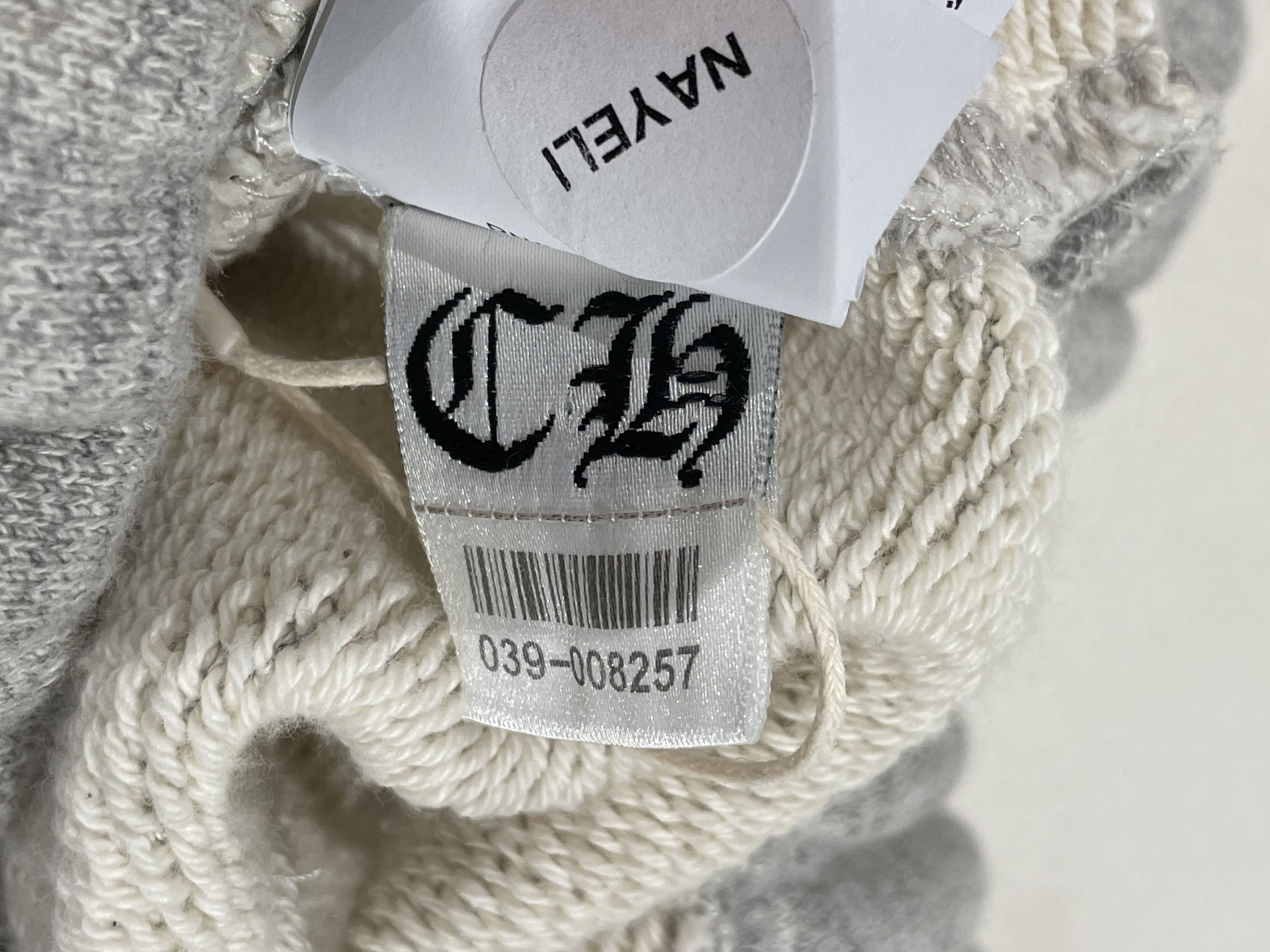 Chrome Hearts Chrome Hearts CH Logo Grey Sweatpants Size US 29 - 13 Thumbnail