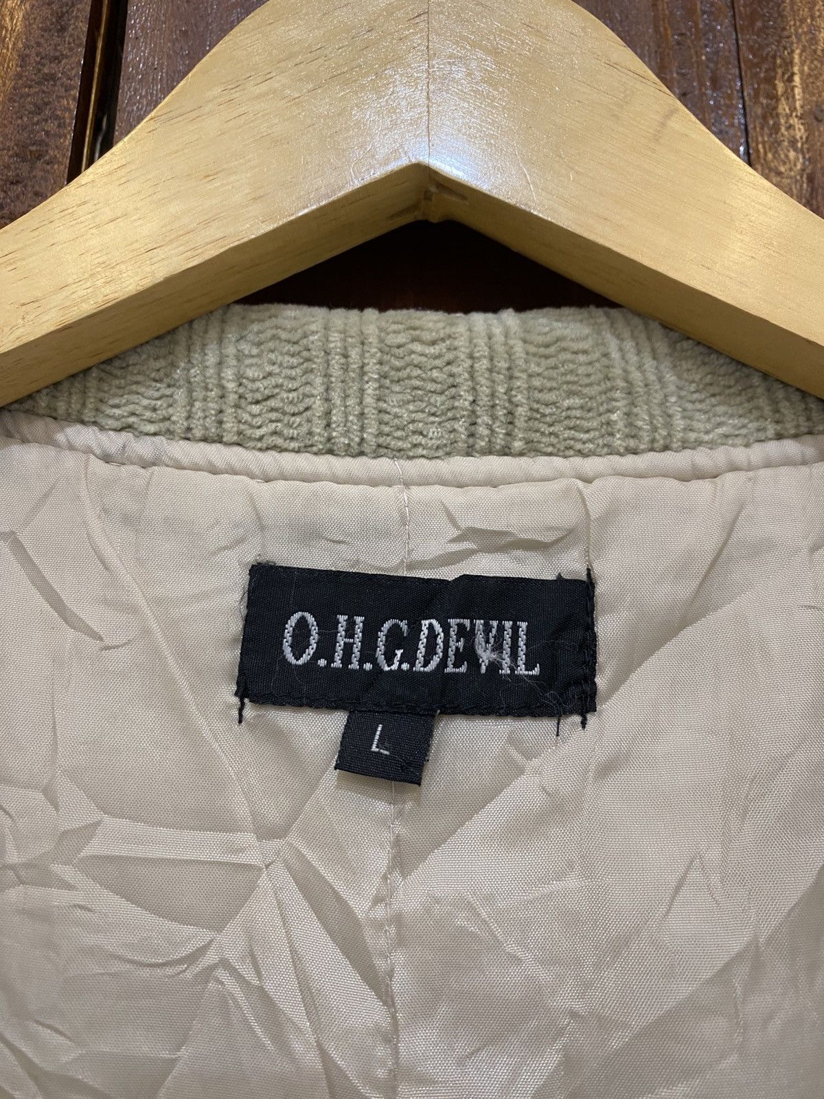 If Six Was Nine OHG Devil Japanese Vest Devil Patch Avantgarde Y2K Size US XL / EU 56 / 4 - 6 Thumbnail