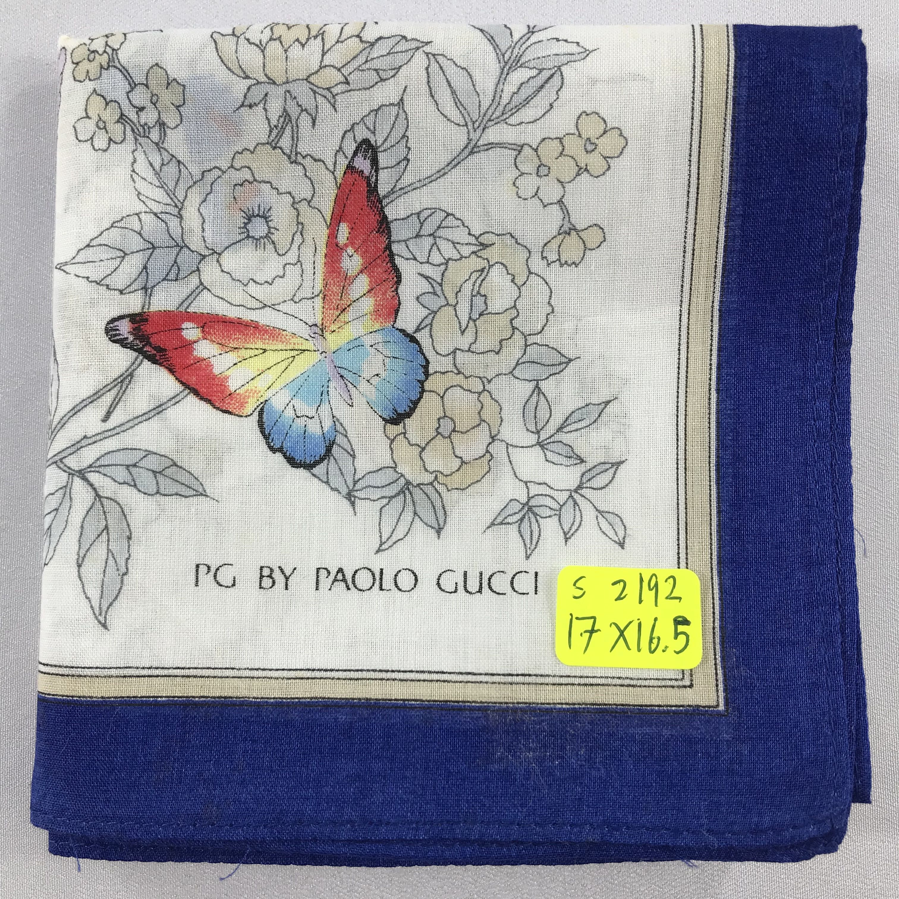 Paolo Gucci × Vintage Paolo Gucci Bandana / Handkerchief / Neckerchief - S2192 Size ONE SIZE - 5 Thumbnail