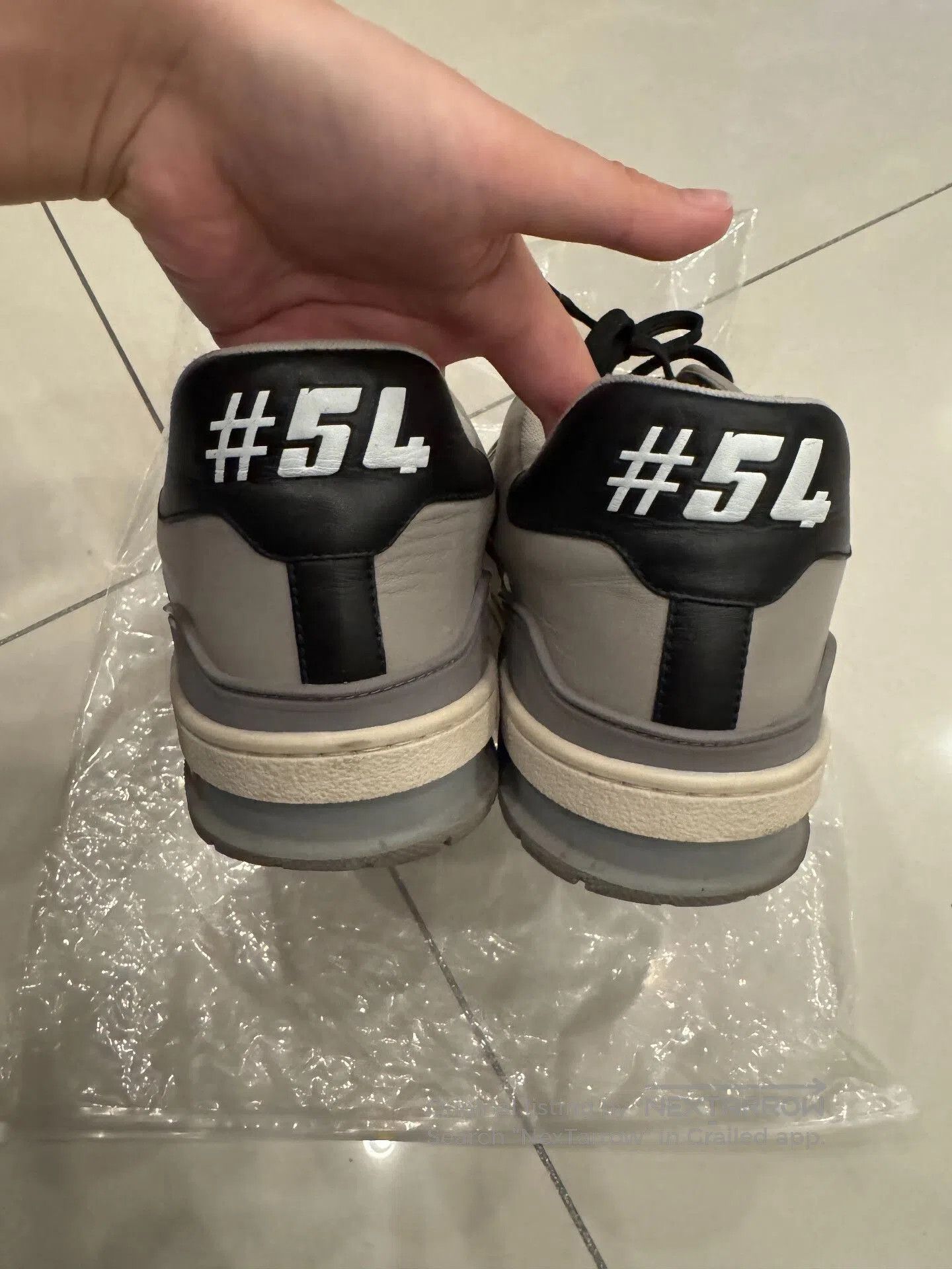Louis Vuitton Louis Vuitton Original Black Cement Trainer. Size US 9.5 / EU 42-43 - 2 Thumbnail