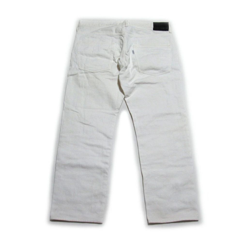 Yohji Yamamoto Yohji Yamamoto POUR HOMME White wide denim pants Size US 35 - 2 Thumbnail
