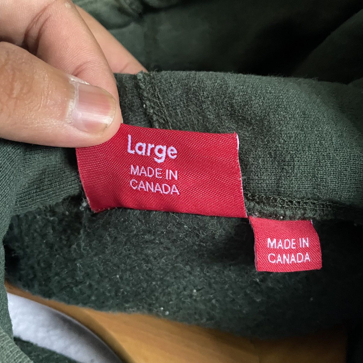 Supreme Vintage Supreme Split F/W 2012 Hoodie Size US L / EU 52-54 / 3 - 12 Thumbnail