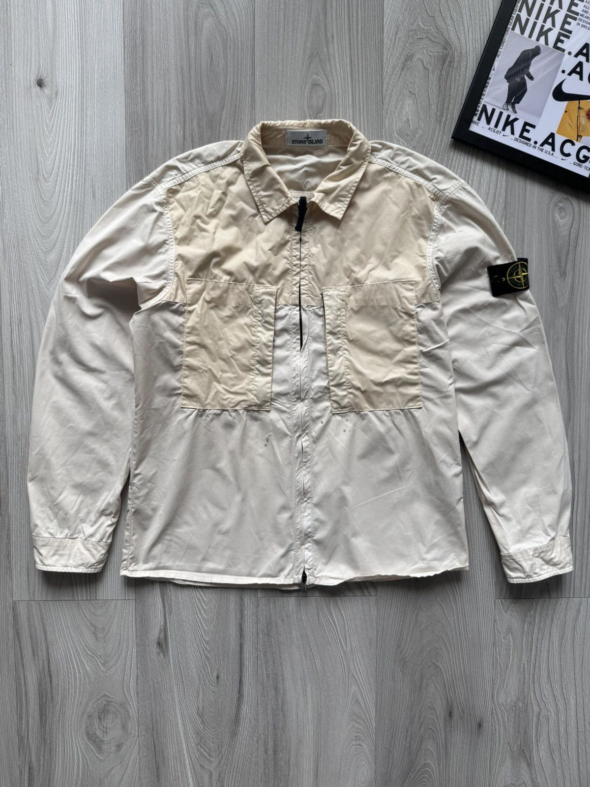 Stone Island Stone Island nylon multi pocket overshirt jacket Size US S / EU 44-46 / 1 - 1 Thumbnail