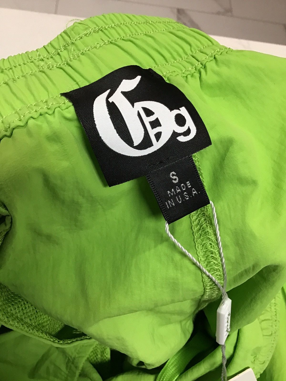 Other Greater Good Nylon Uniform Shorts - slime green Size US 30 / EU 46 - 5 Thumbnail