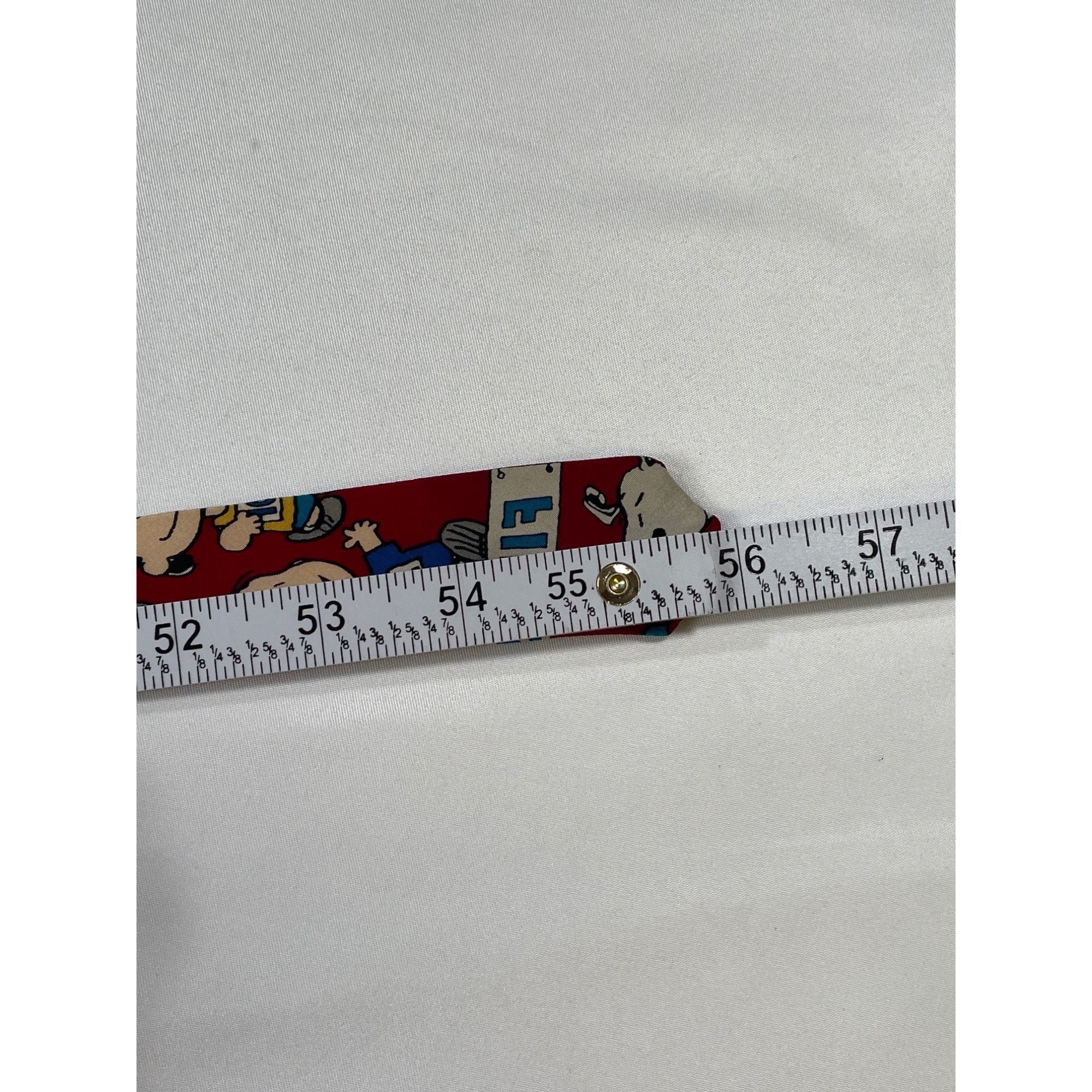 Peanuts Peanuts Cartoon Red Mens Silk Tie SKU 7637 Size ONE SIZE - 7 Thumbnail