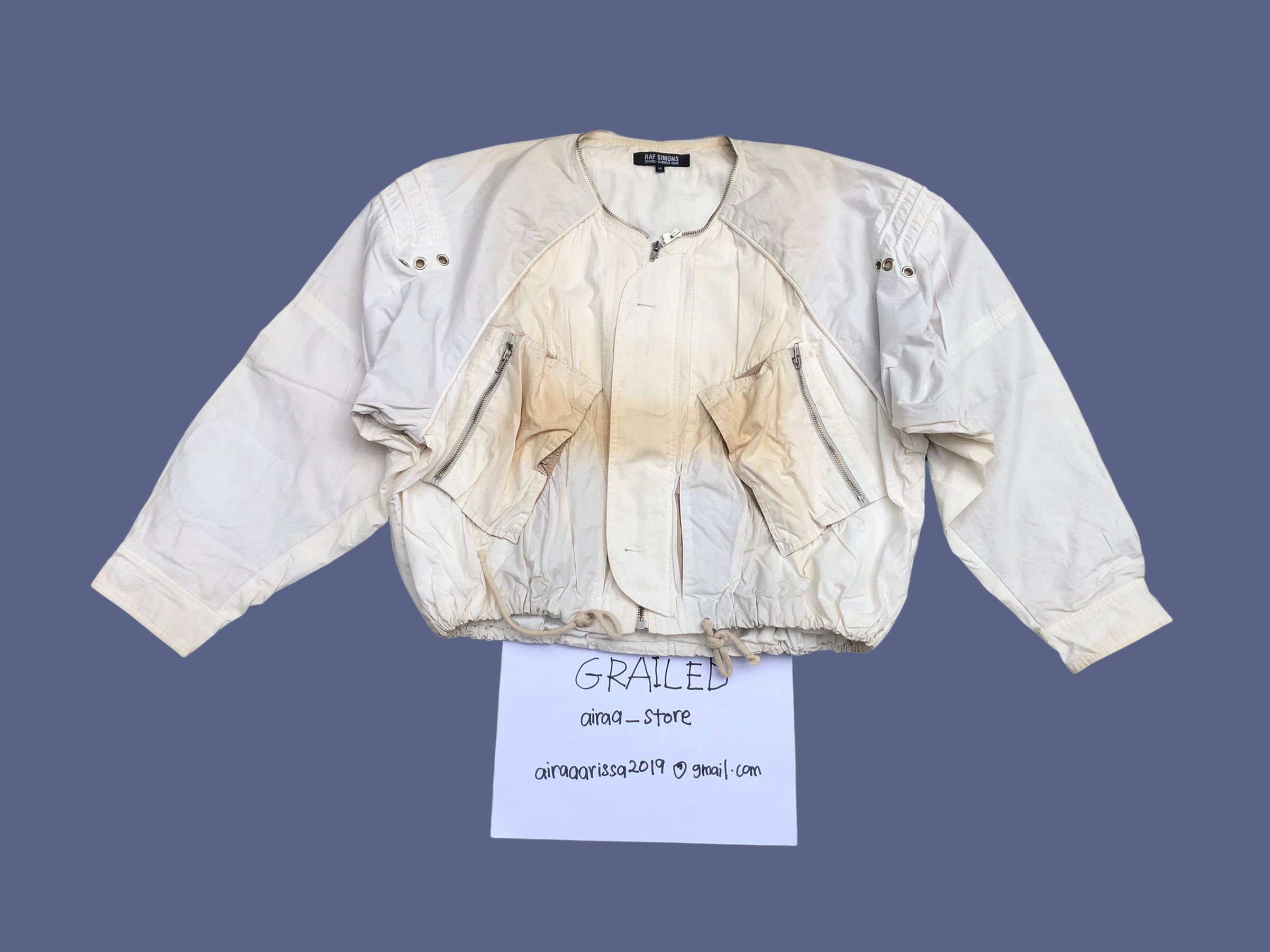 Raf Simons RAF SIMONS Icarus Surgit SS06 Mini Parachute Bomber Jacket Size US M / EU 48-50 / 2 - 18 Thumbnail