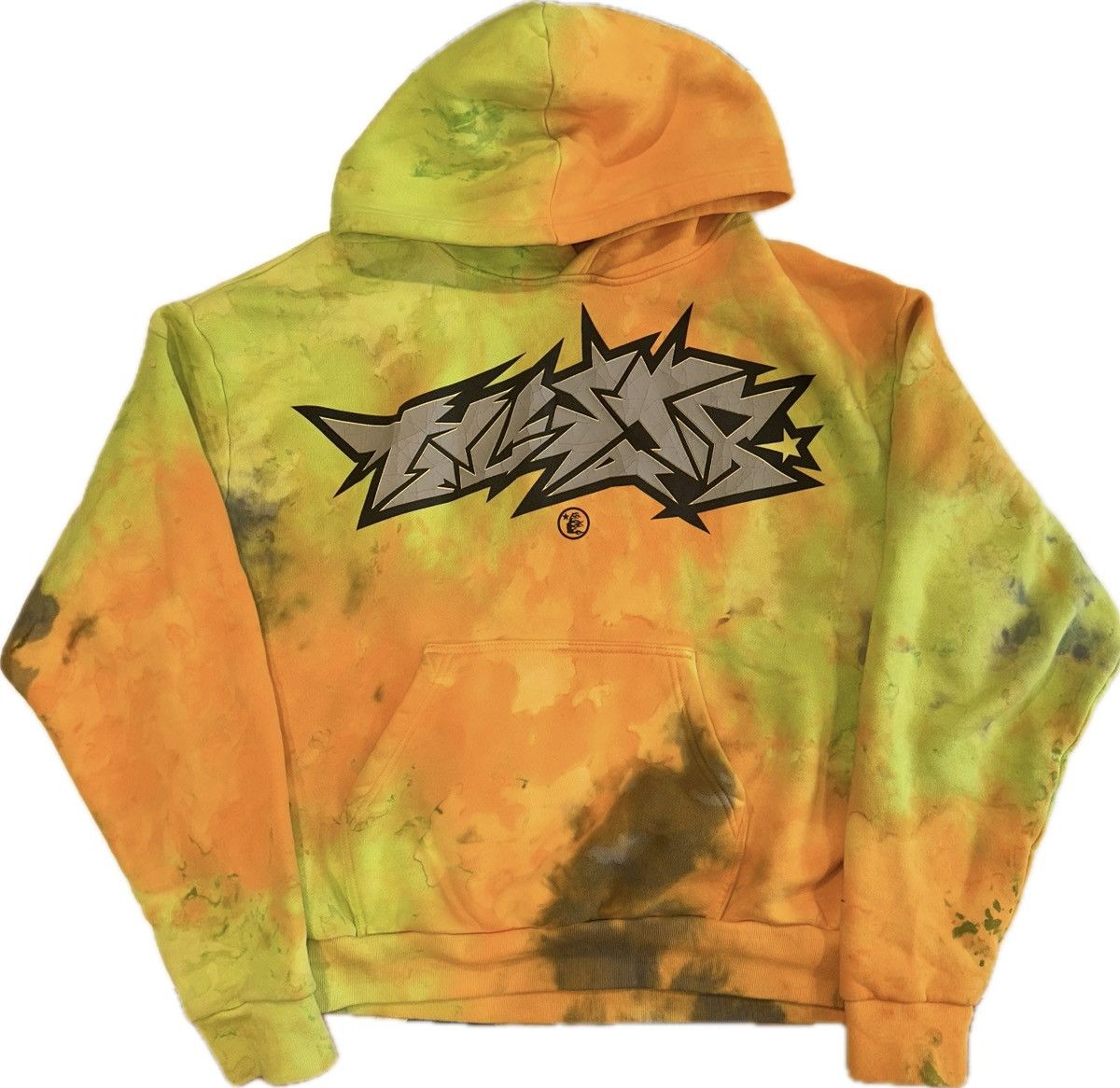 HELLSTAR Hellstar Cracked Print Hoodie Size US L / EU 52-54 / 3 - 1 Thumbnail