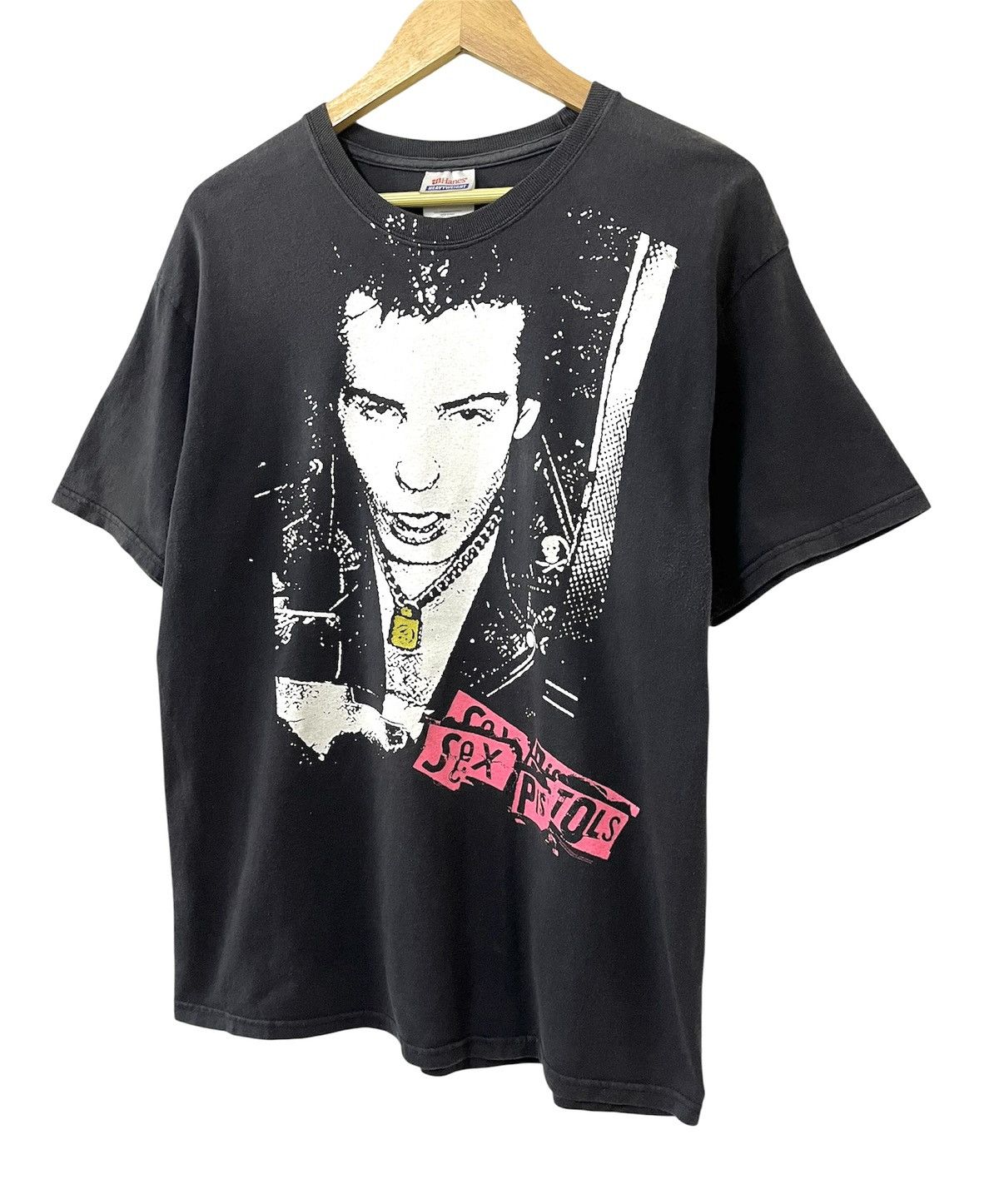 Seditionaries VINTAGE 00s SEX PISTOLS SID VICIOUS PUNK BAND TSHIRT Size US L / EU 52-54 / 3 - 4 Thumbnail