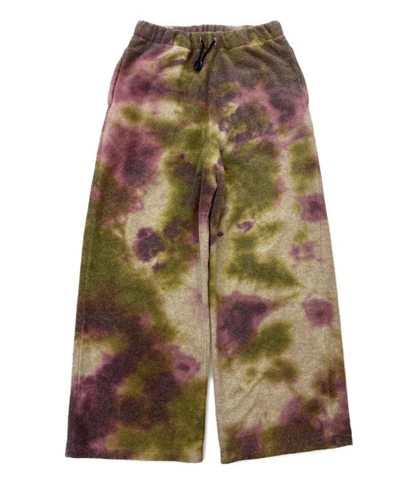 Kapital Sweatpants Rubber Waist Reverse Fleece Tie Dye Multicolor