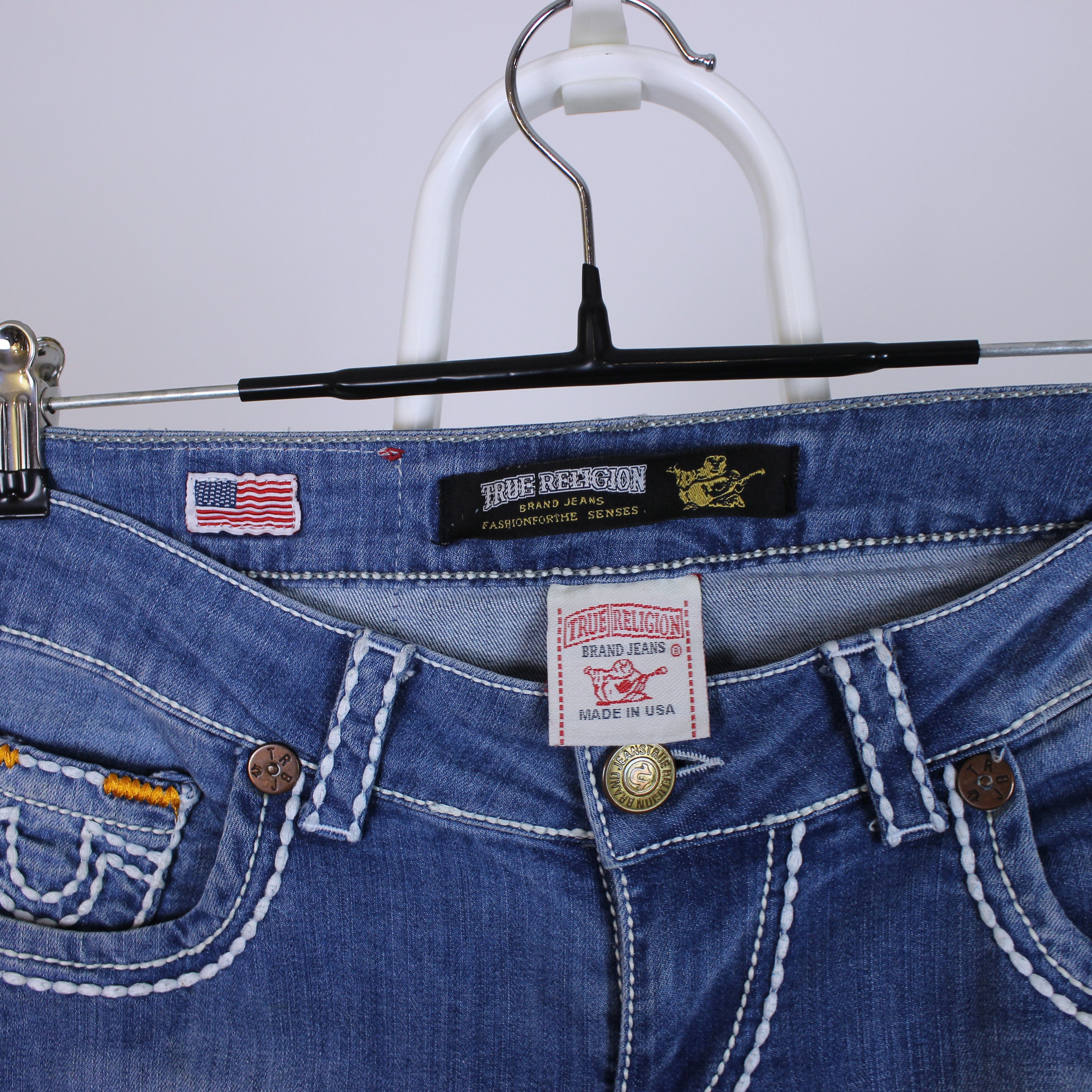 True Religion True Religion vintage denim jeans made in USA Size 28" / US 6 / IT 42 - 5 Thumbnail