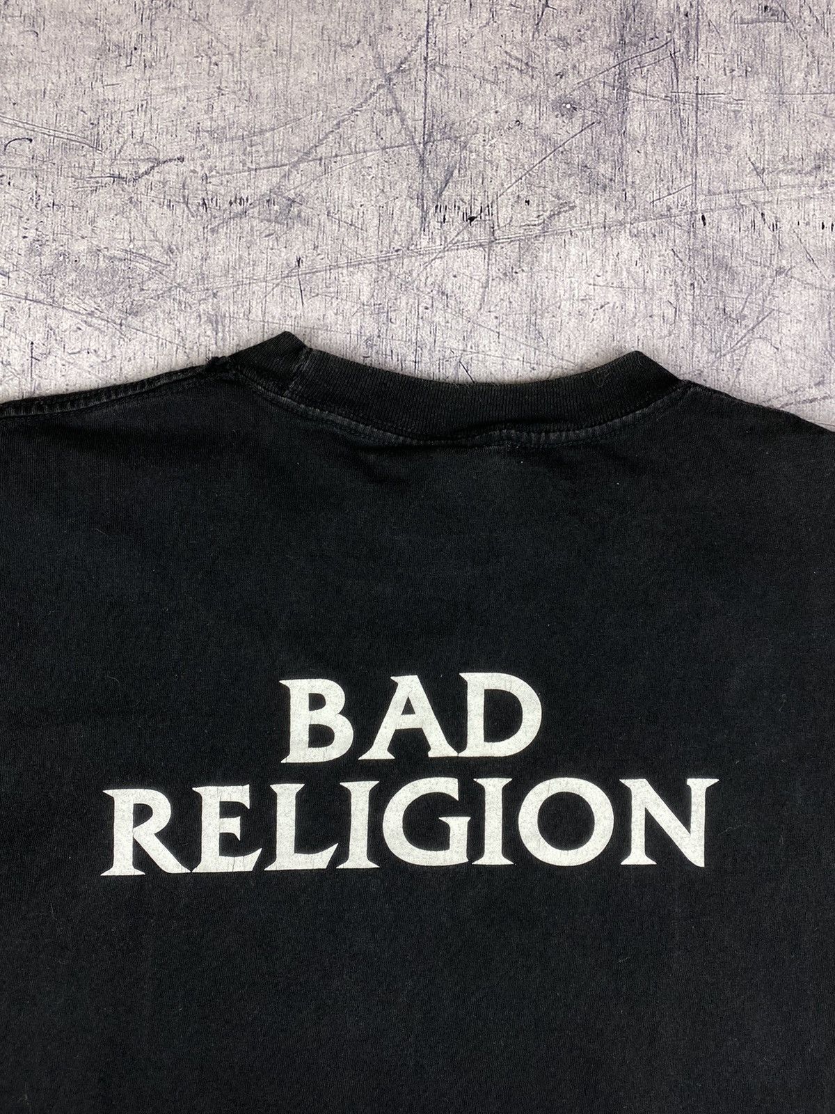 Band Tees Vintage 90s Bad Religion Single Stitch Band Tee Size US L / EU 52-54 / 3 - 8 Thumbnail