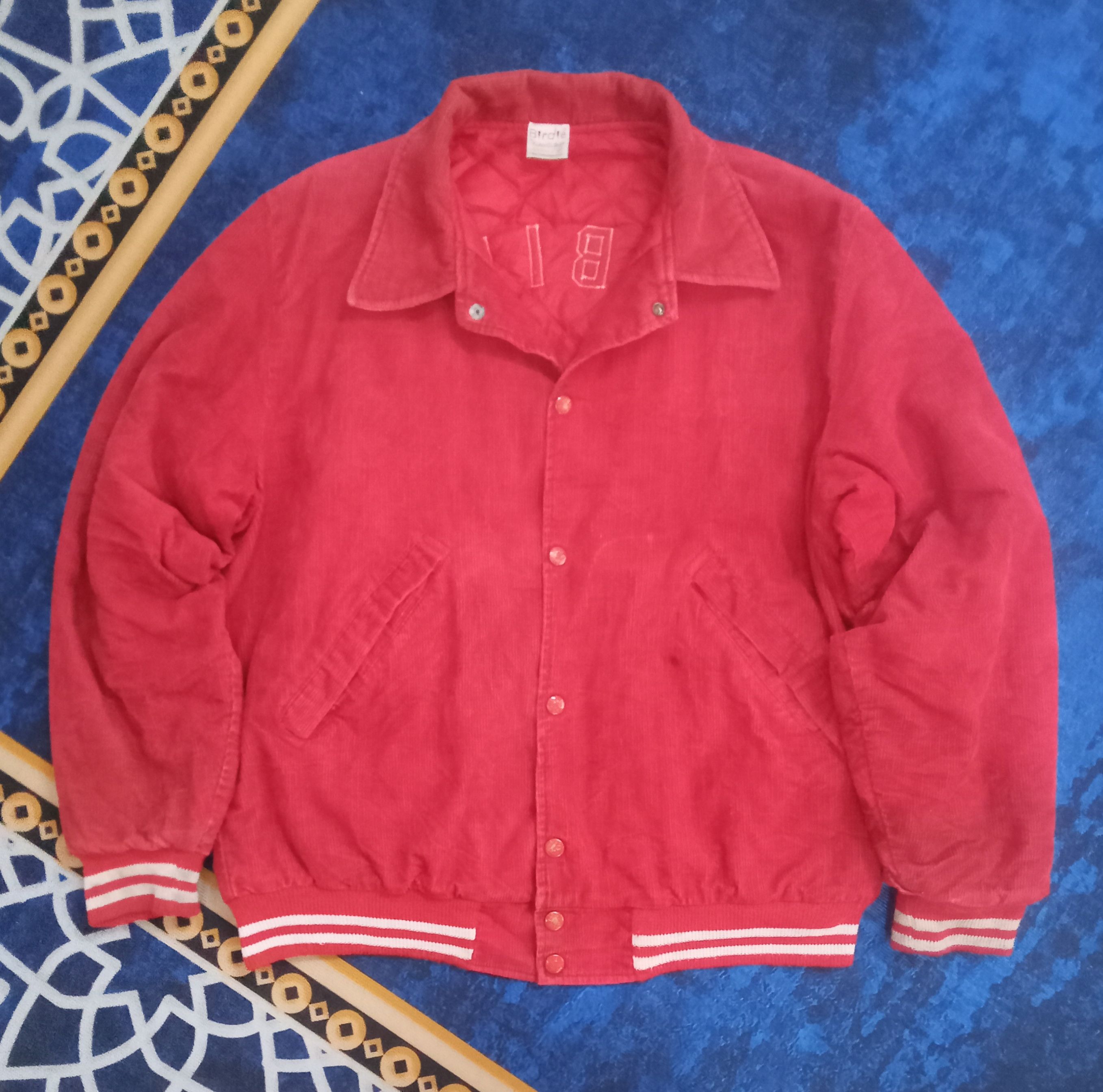 Vintage Birdie Fabius Pompey Vintage Corduroy Jacket Size US M / EU 48-50 / 2 - 1 Thumbnail