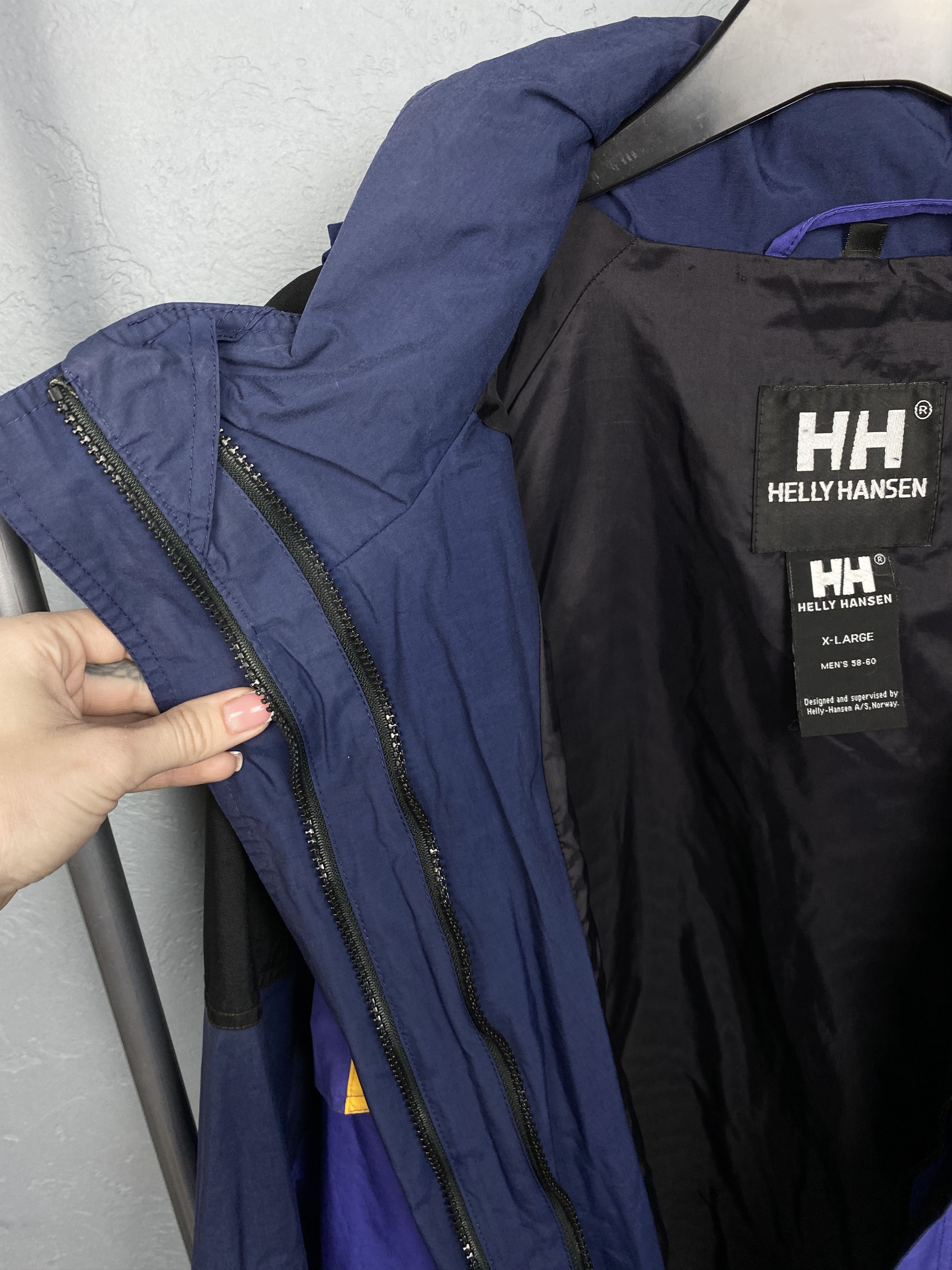 Helly Hansen × Vintage Helly Hansen 90s Vintage Mens Outdoor Nylon Jacket Size US XL / EU 56 / 4 - 6 Thumbnail