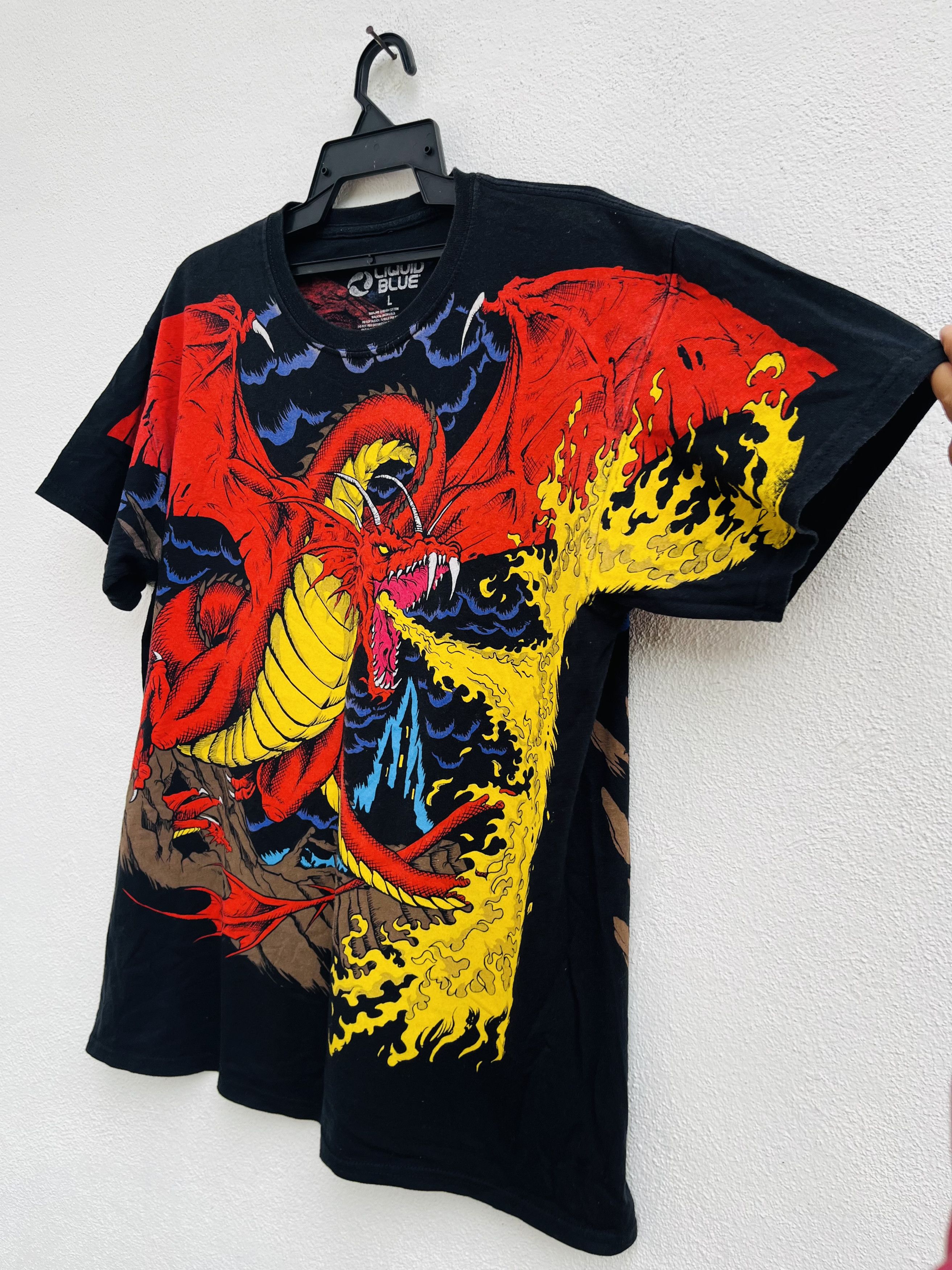 Liquid Blue Vintage Liquid Blue Streetwear Fashion Style Size US L / EU 52-54 / 3 - 4 Thumbnail