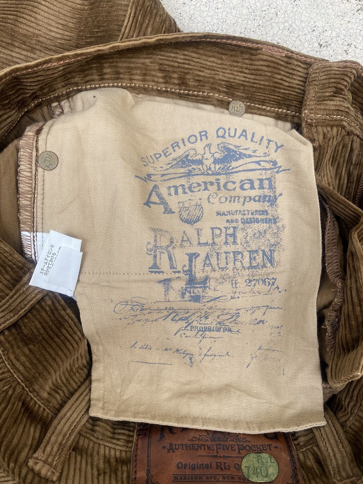 If Six Was Nine × Polo Ralph Lauren Flare Ralph Lauren Corduroy Pants Size US 28 / EU 44 - 22 Thumbnail