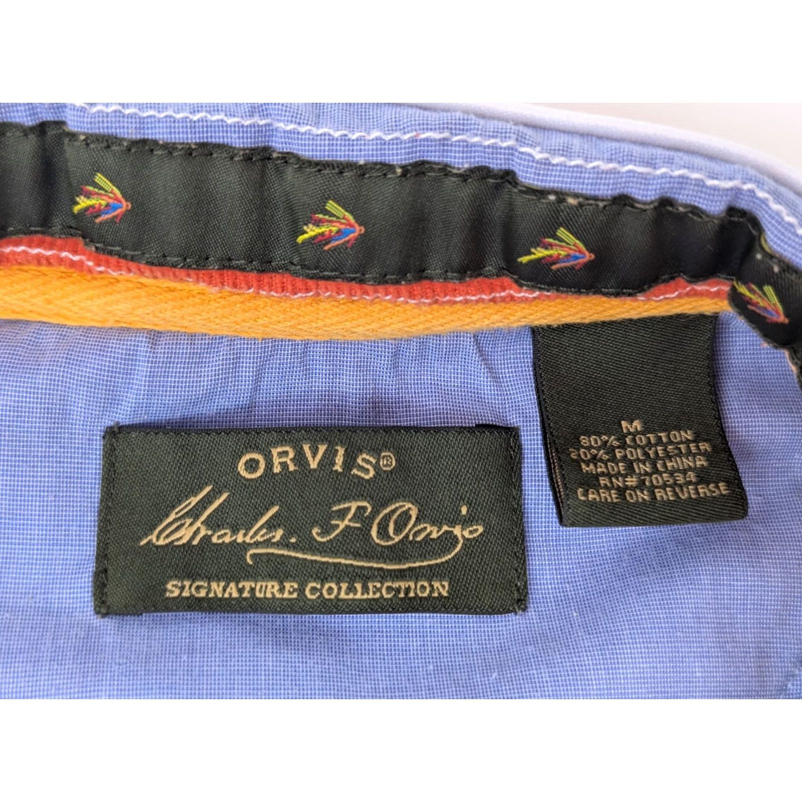 Orvis ORVIS Signature Collection Sweater Men M 1/4 Zip Ribbed Collar Fly Fishing Size US M / EU 48-50 / 2 - 3 Thumbnail