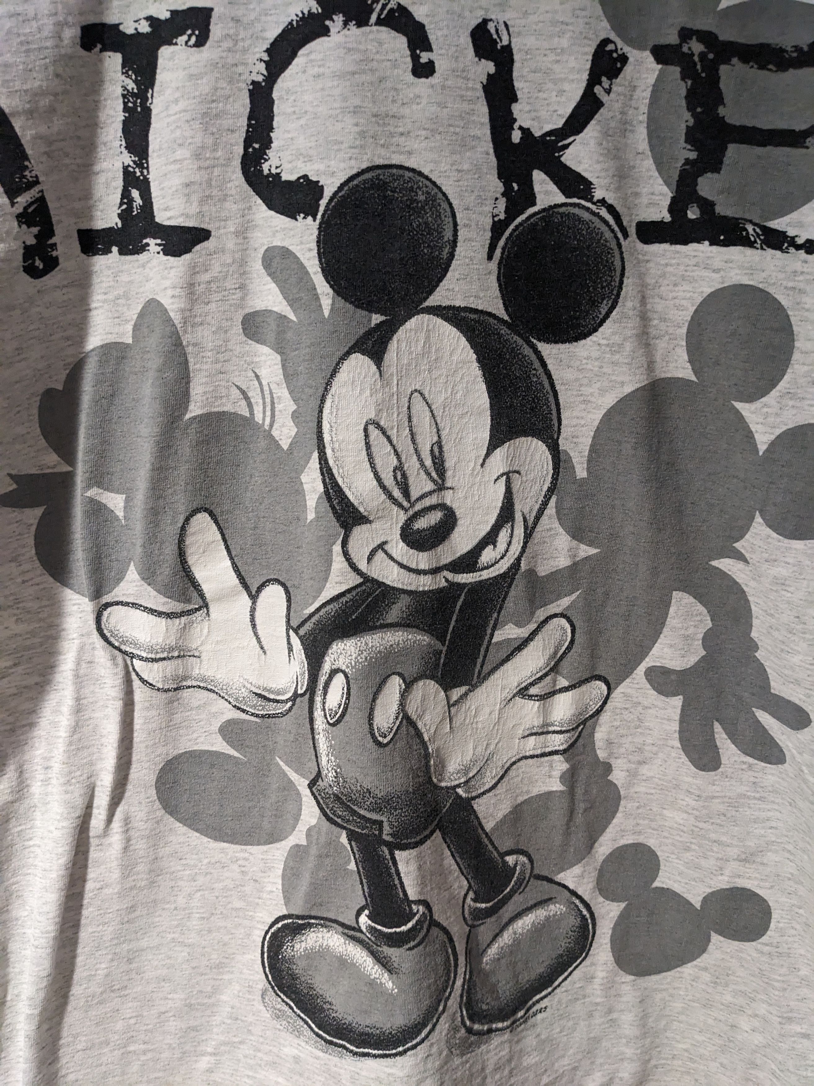 Disney × Vintage Vintage 90s Mickey Mouse All Over Print Disney Store T-Shirt Size US L / EU 52-54 / 3 - 2 Thumbnail