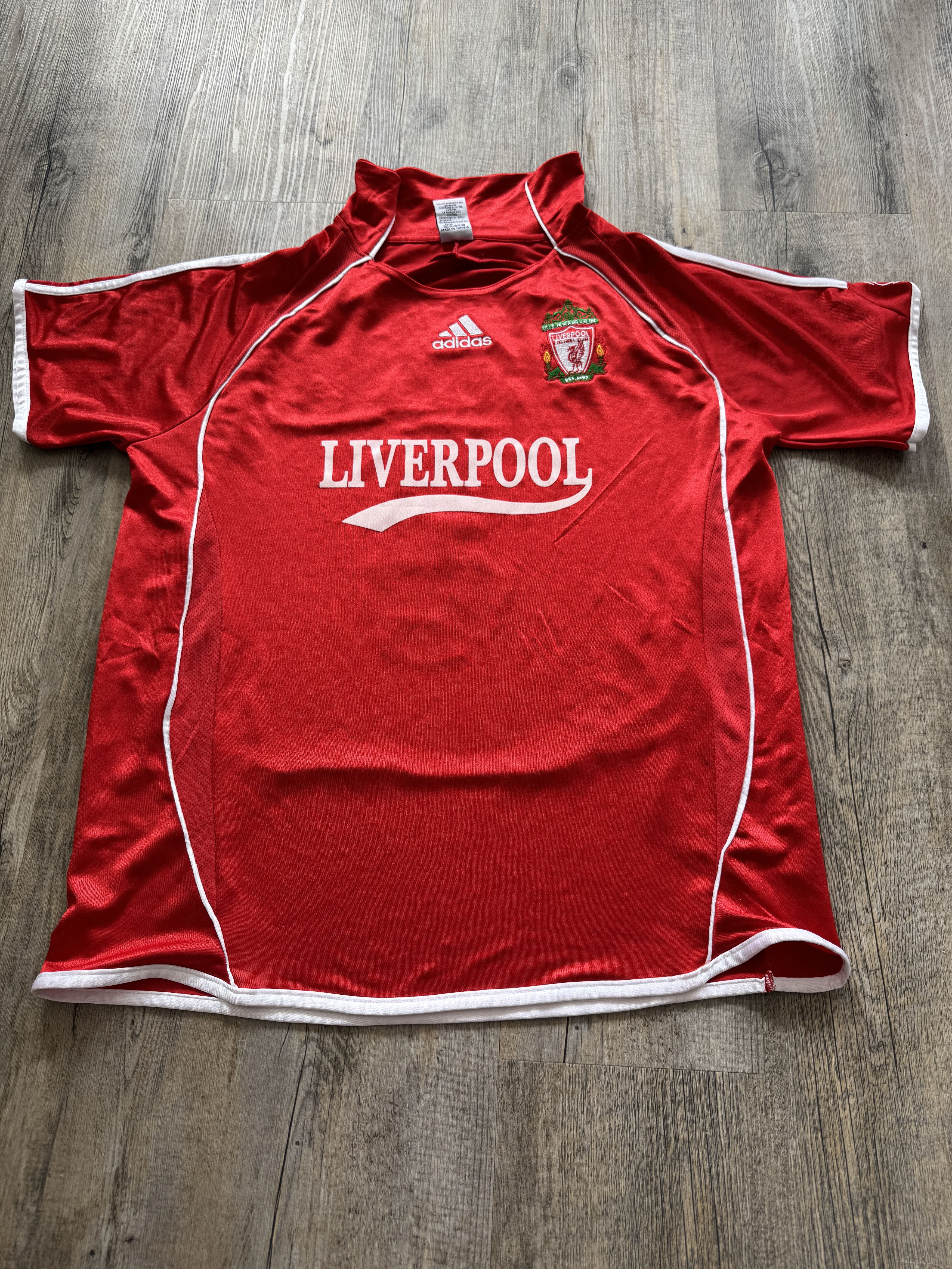 Adidas Football T-Shirt Adidas Liverpool Gerrard Size L Size US L / EU 52-54 / 3 - 3 Thumbnail