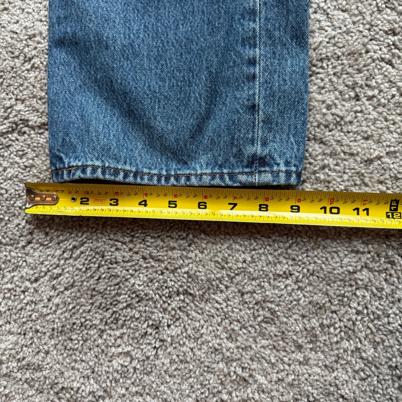 Levi's Vintage Levis 501 Blue Denim Jeans Mens 36x32 Casual Fit Size US 36 / EU 52 - 9 Thumbnail