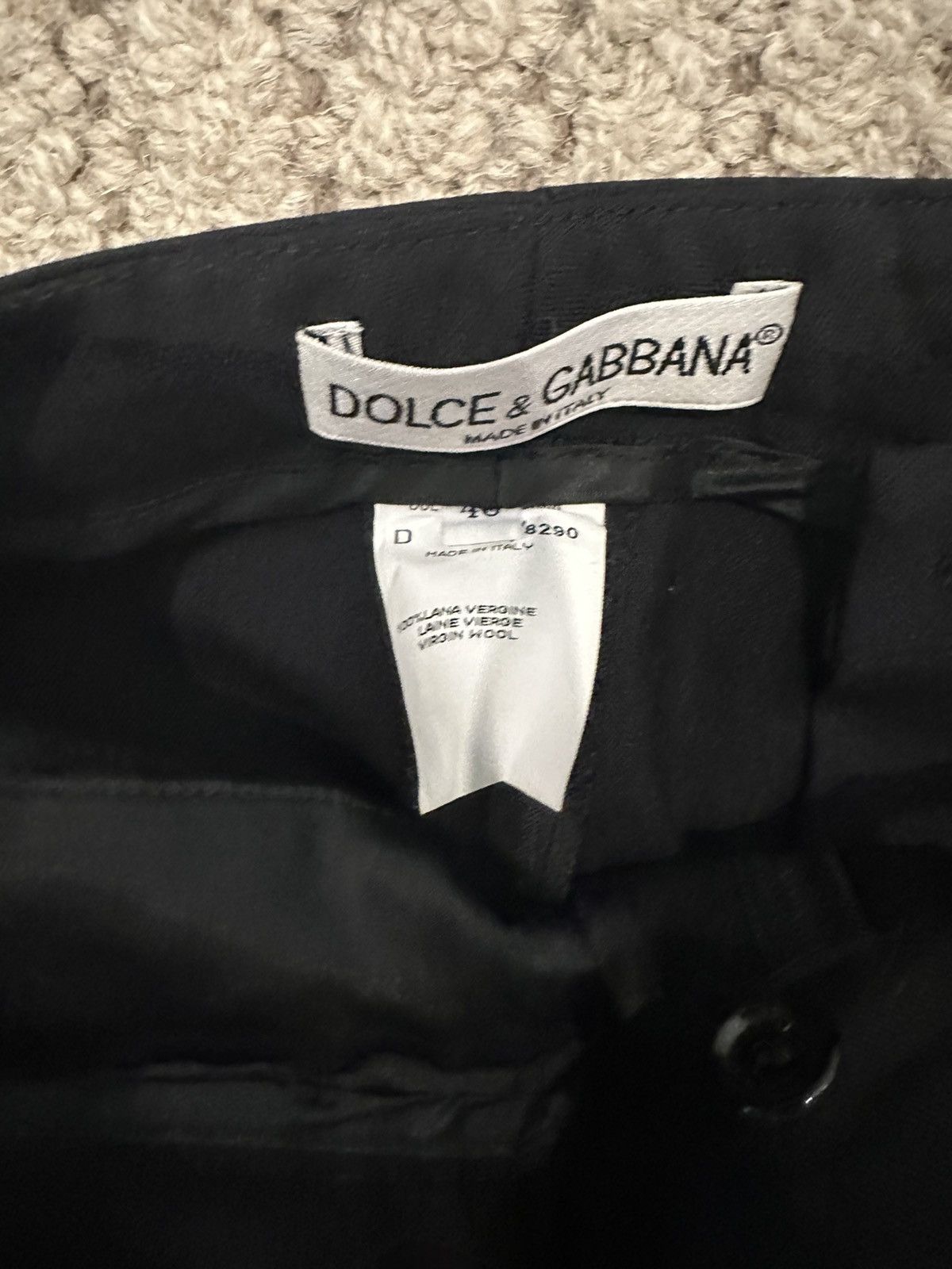 Dolce & Gabbana Vintage Dolce & Gabbana Wide Leg Pants Size 27" / US 4 / IT 40 - 2 Thumbnail