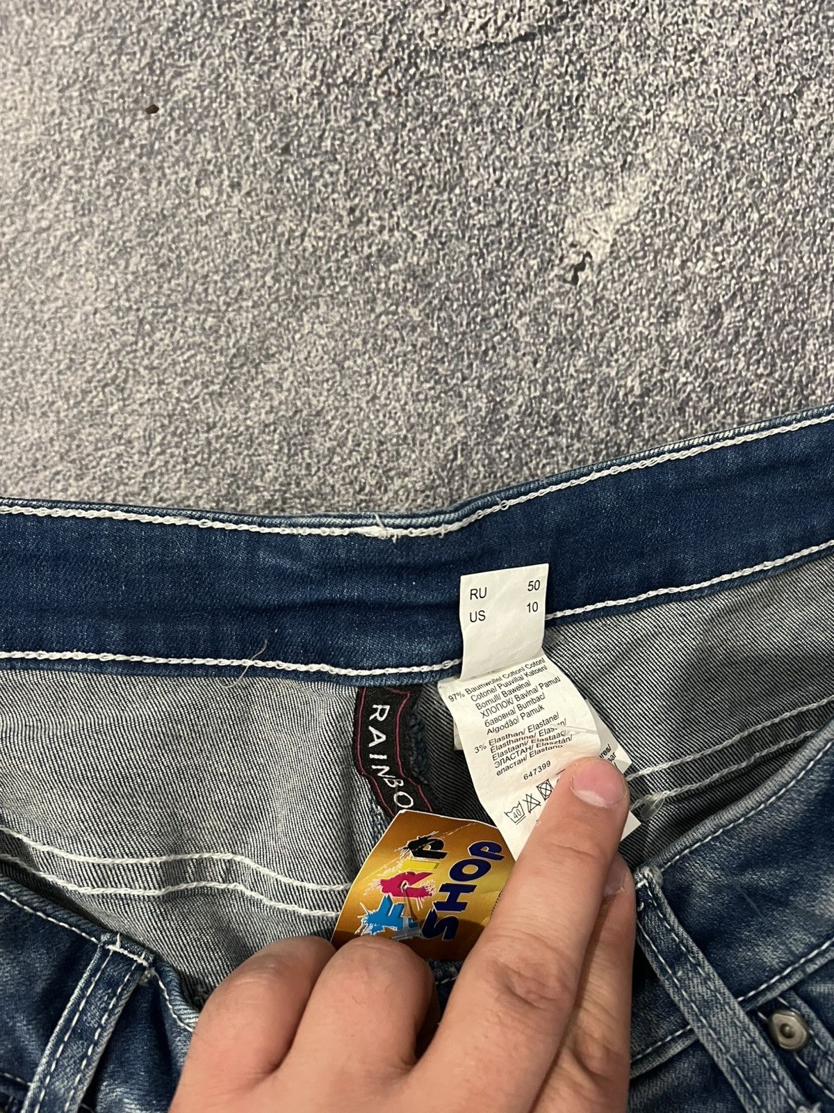 Japanese Brand Archive Retro Patchwork Glamour Style / Japanese Tokyo Vibe Size US 34 / EU 50 - 6 Thumbnail