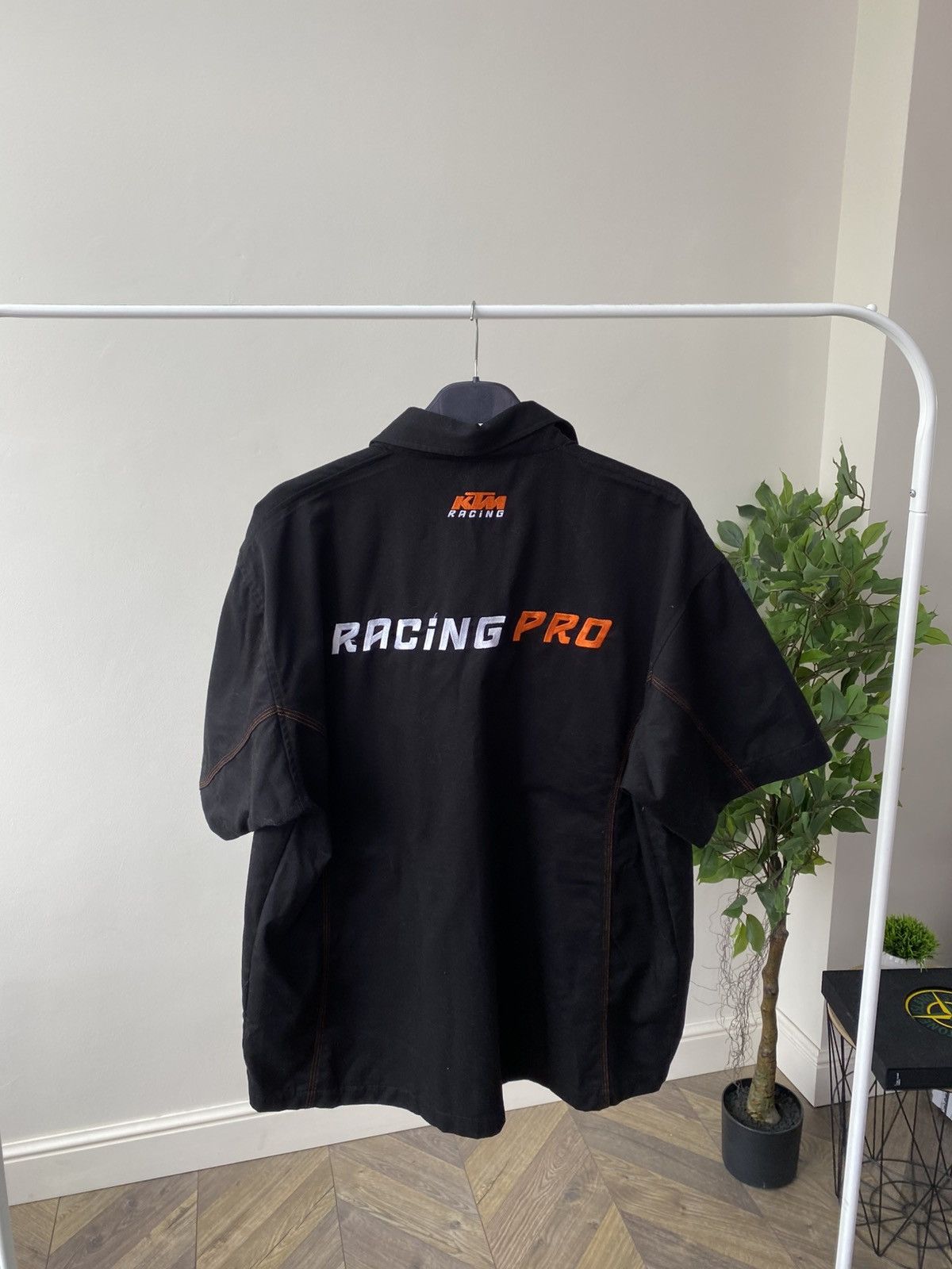 Vintage Vintage KTM Racing Button up shirt Size US XL / EU 56 / 4 - 1 Thumbnail