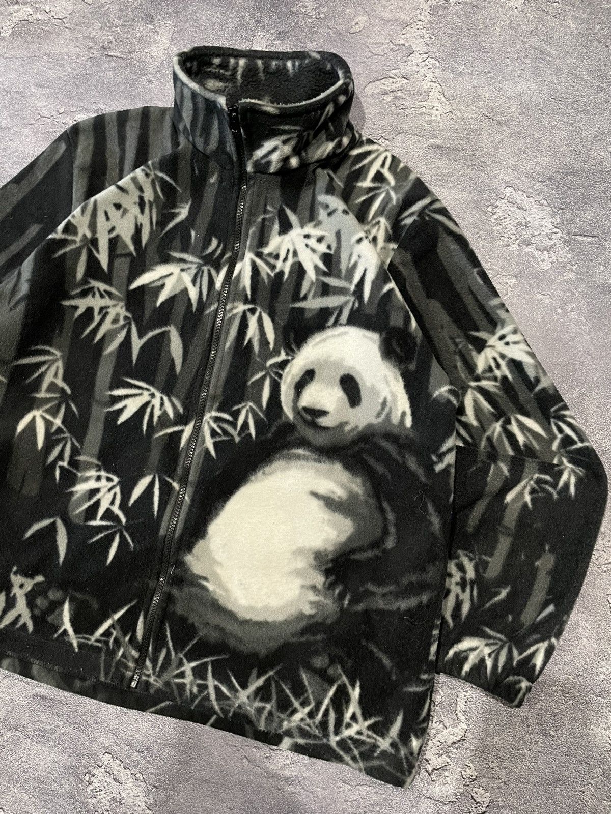 Japanese Brand × Vintage Vintage Panda Polar Animal Fleece Jacket Size US M / EU 48-50 / 2 - 4 Thumbnail